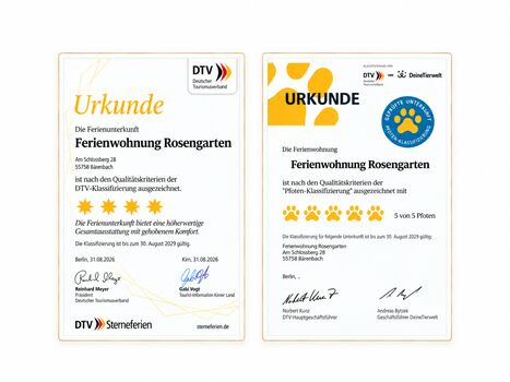 DTV Klassifizierung und Pfoten-Klassifizierung