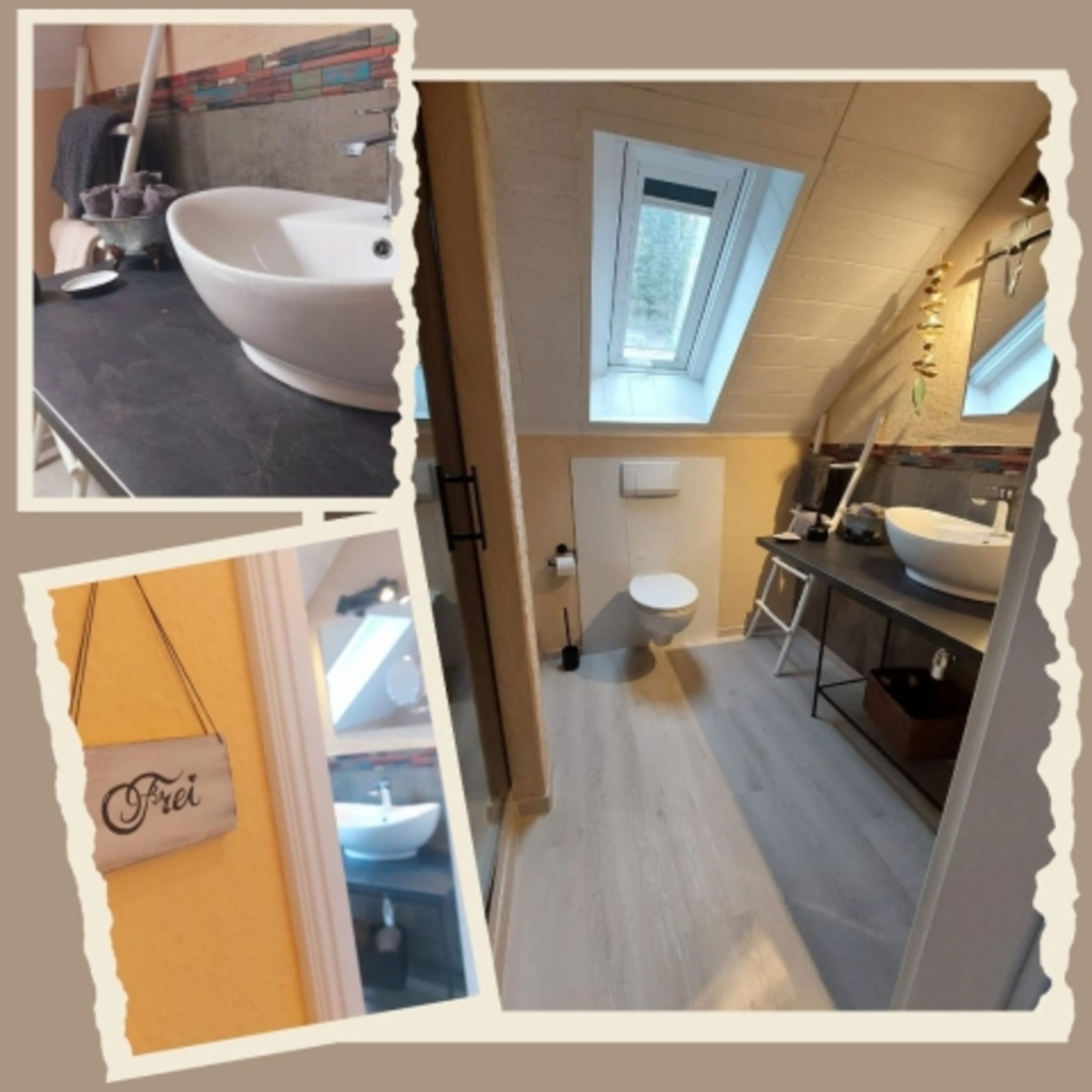freundliches Badezimmer