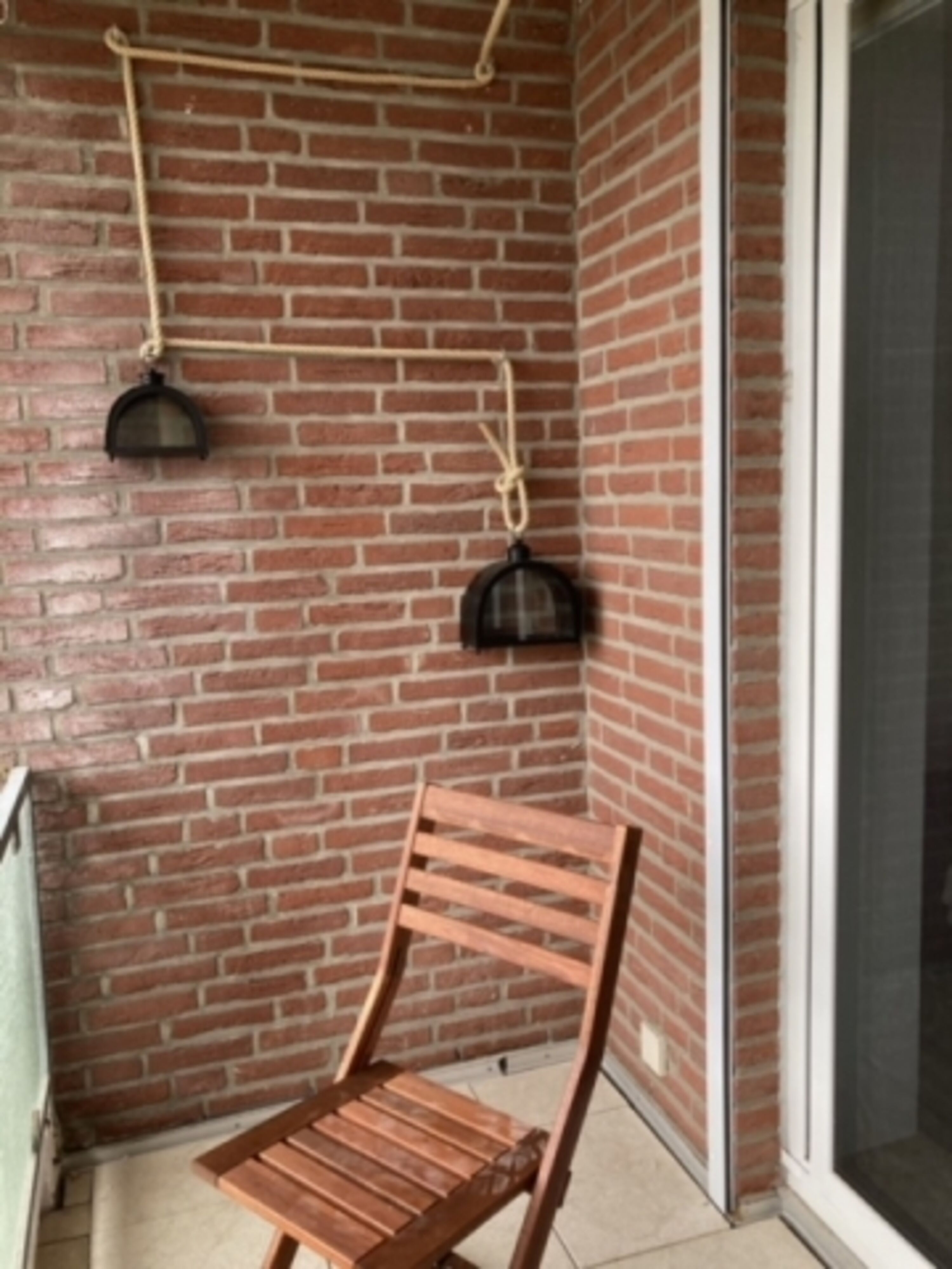 Die Loggia in Südlage....