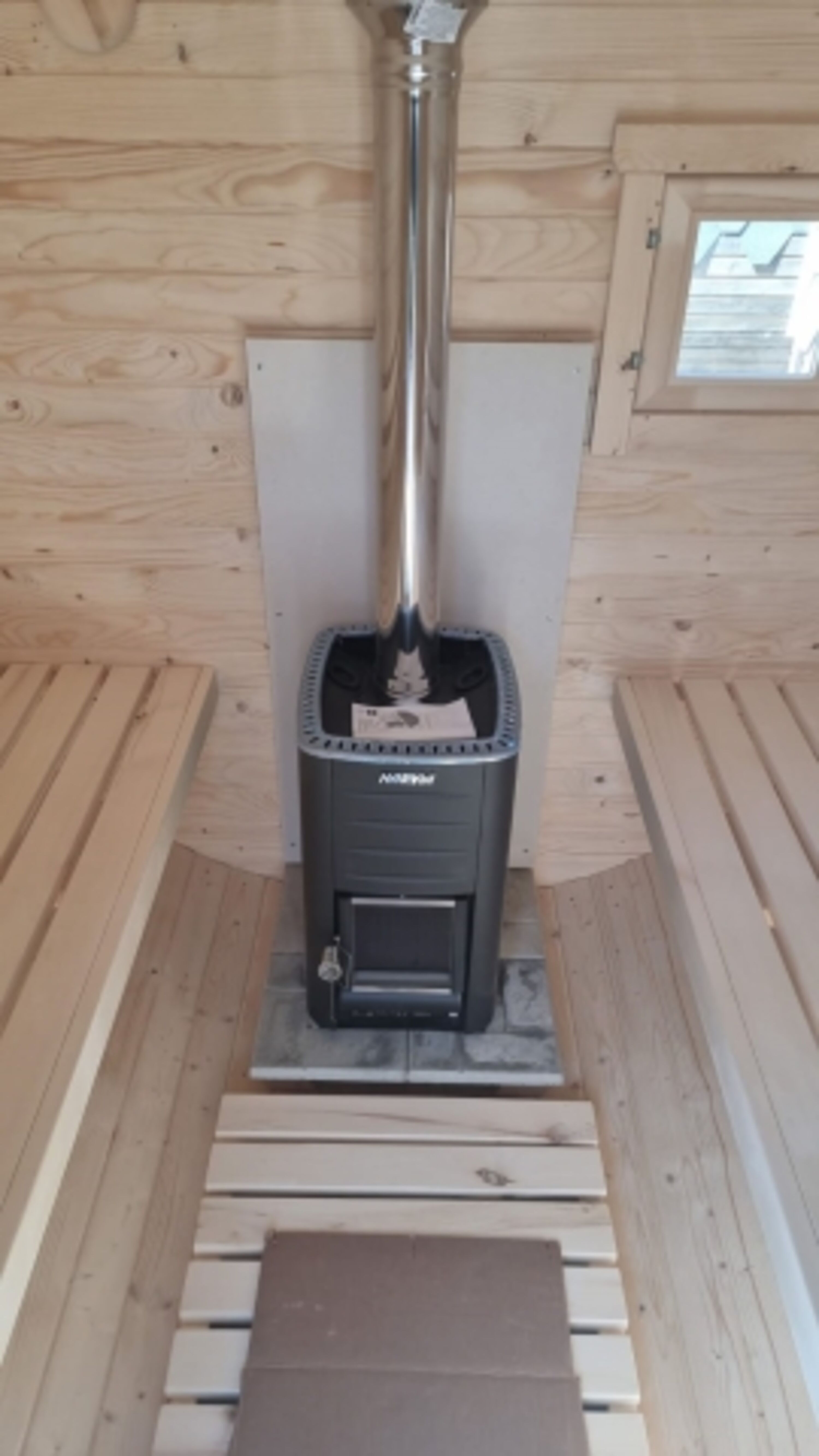 Sauna von innen 