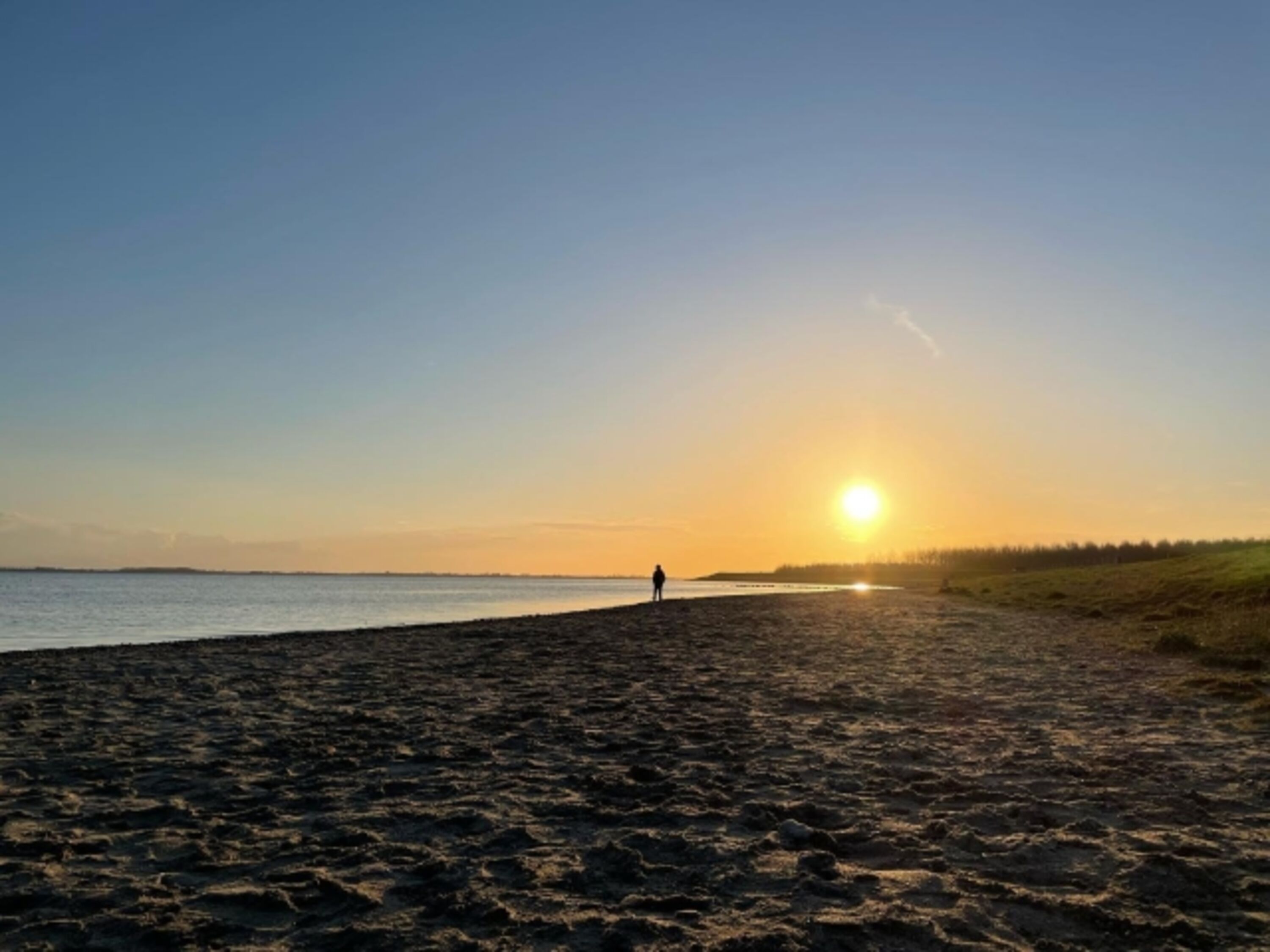 Strand in Herkingen