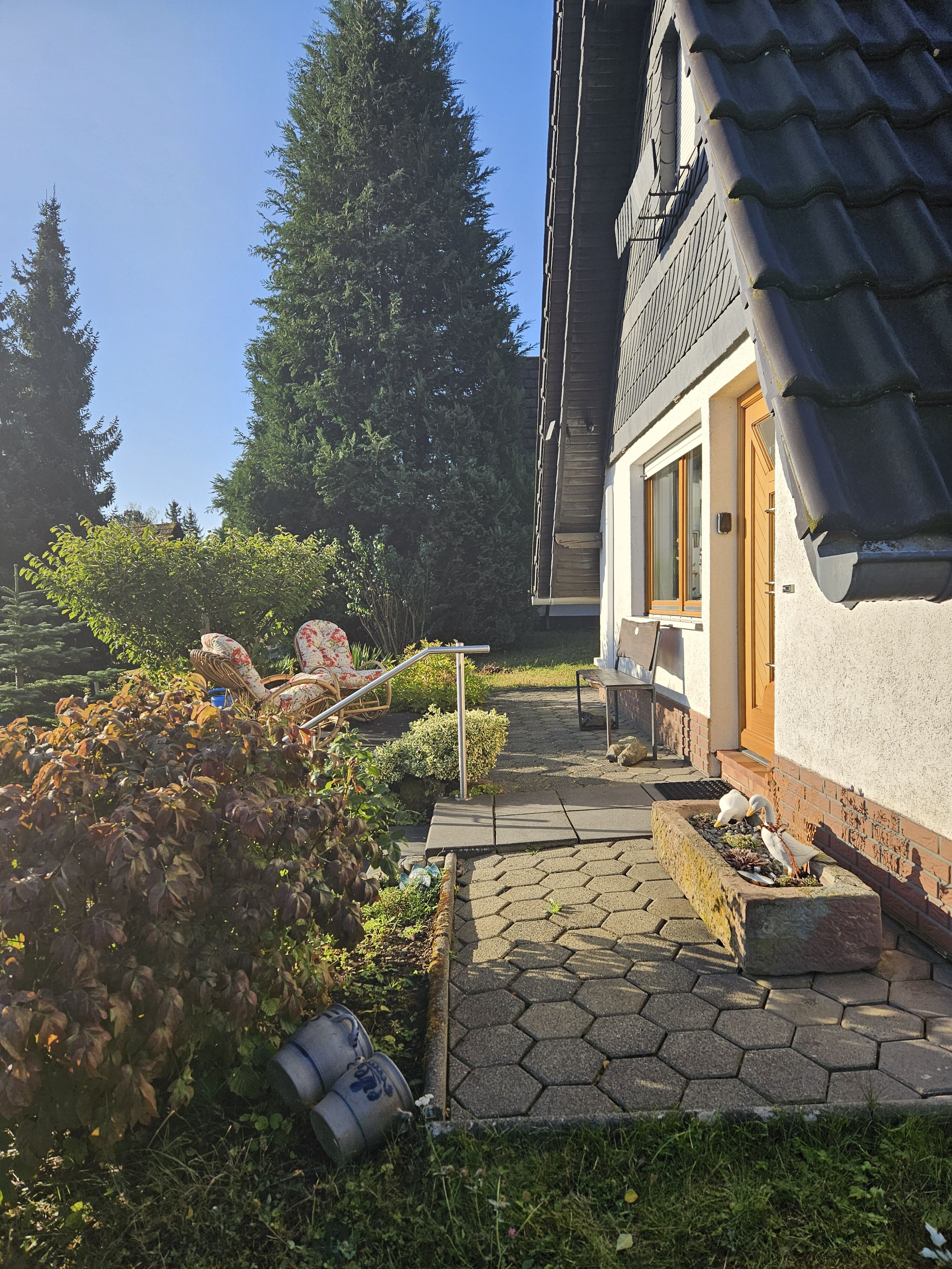Auszeit im "Vorgarten "