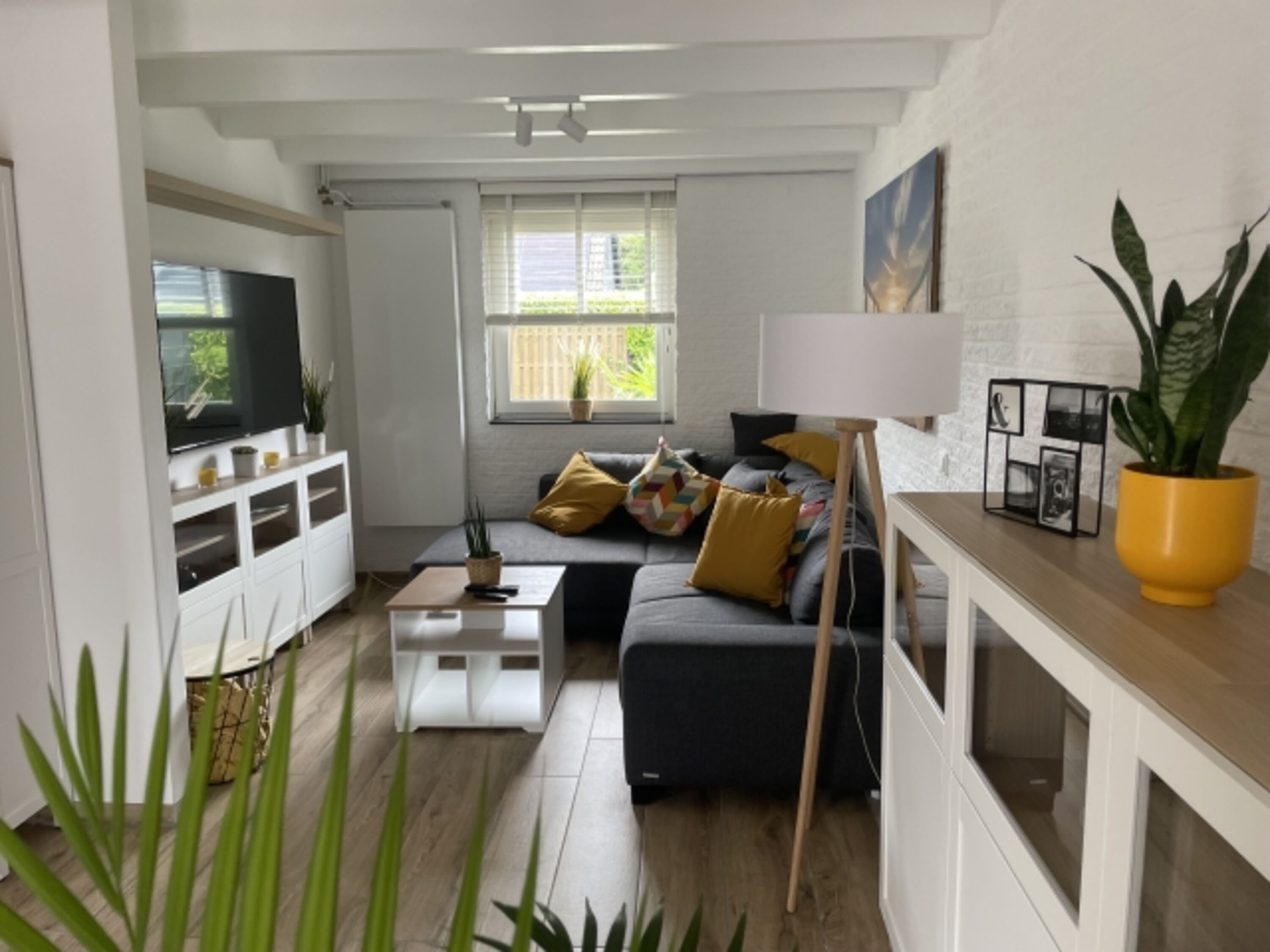 TV-Nische mit Couch