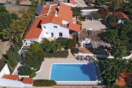 Casa Palmeira von oben