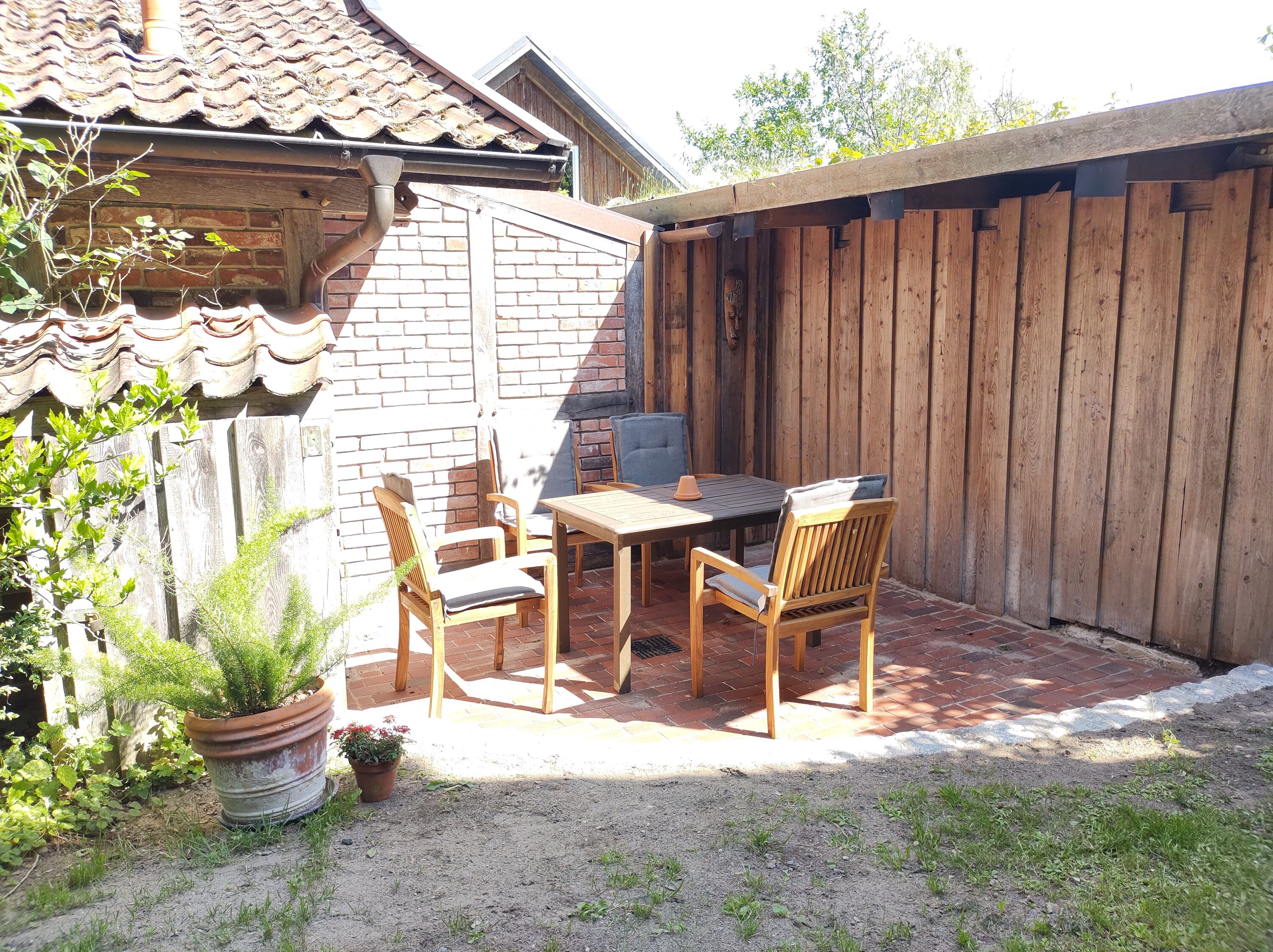 Sitzplatz im Garten