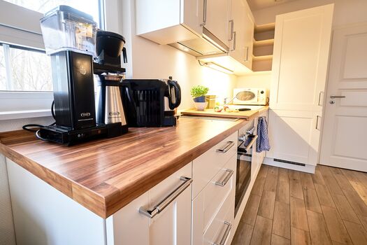 Zwei Kaffeemaschinen für vollendeten Kaffeegenuß