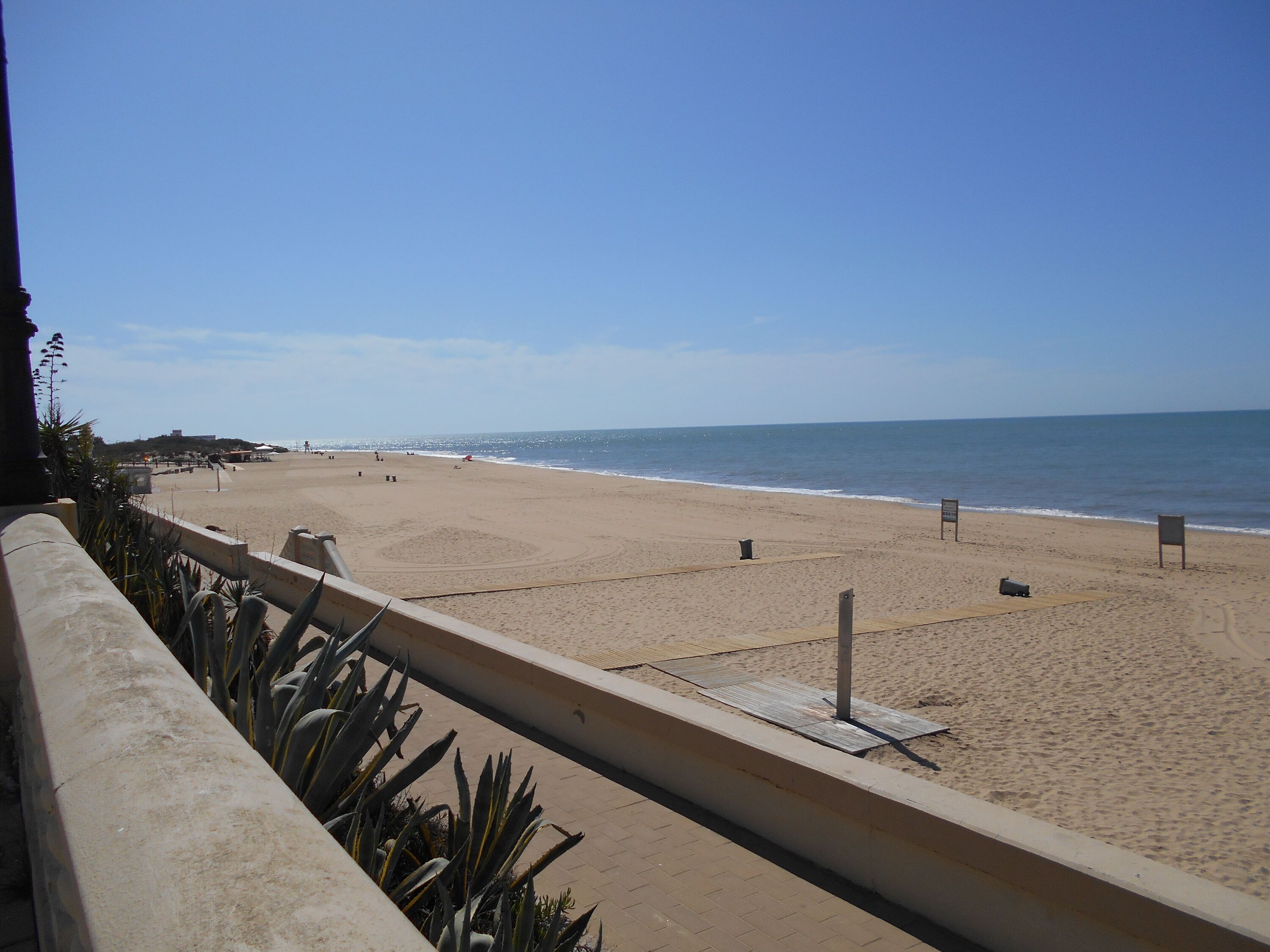 Strand “Camarón”, zu Fuß nur 5 Minuten vom Haus entfernt.
