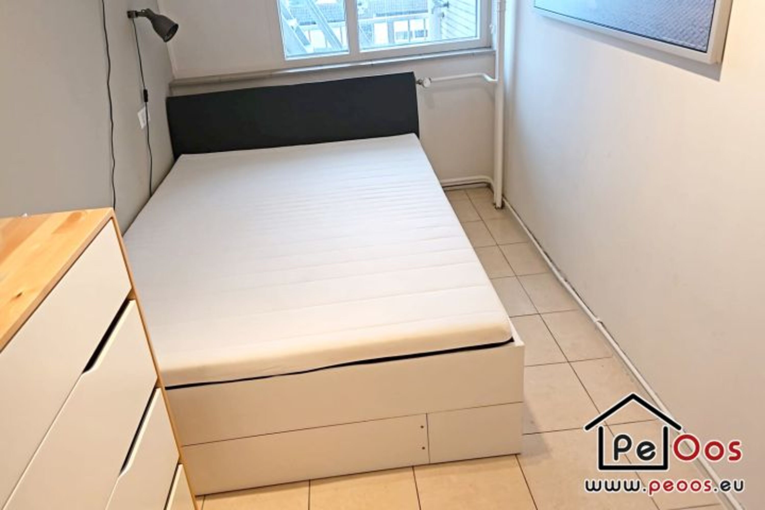 Zweites Schlafzimmer mit Doppelbett