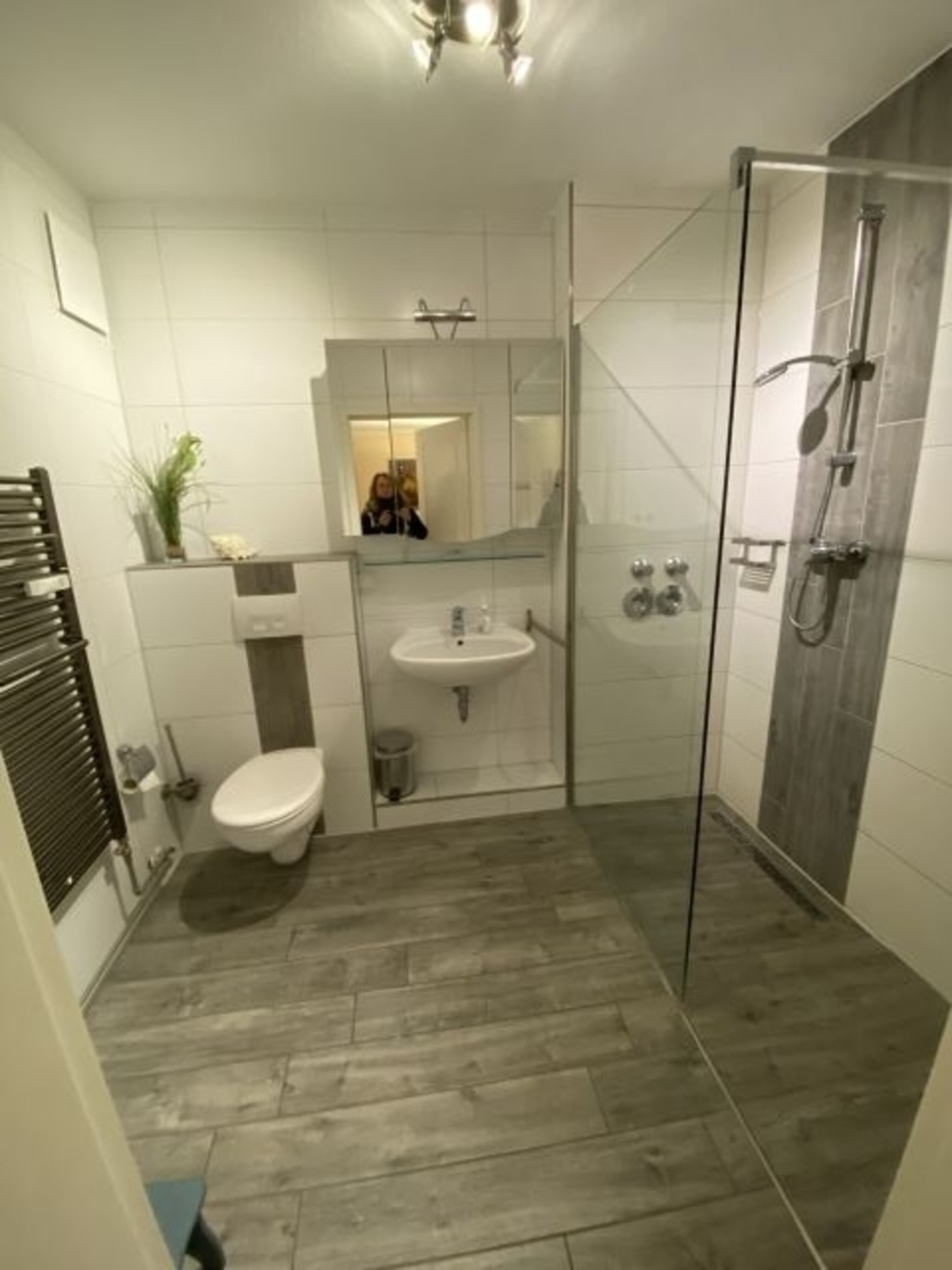 Bad mit Walk-in-Dusche
