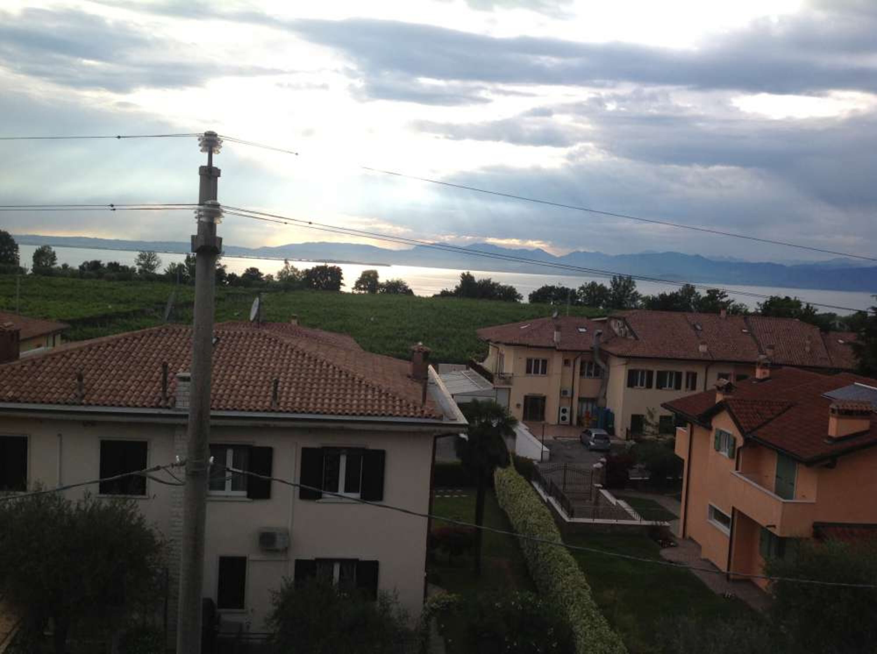 Blick vom Balkon Richtung Sirmione