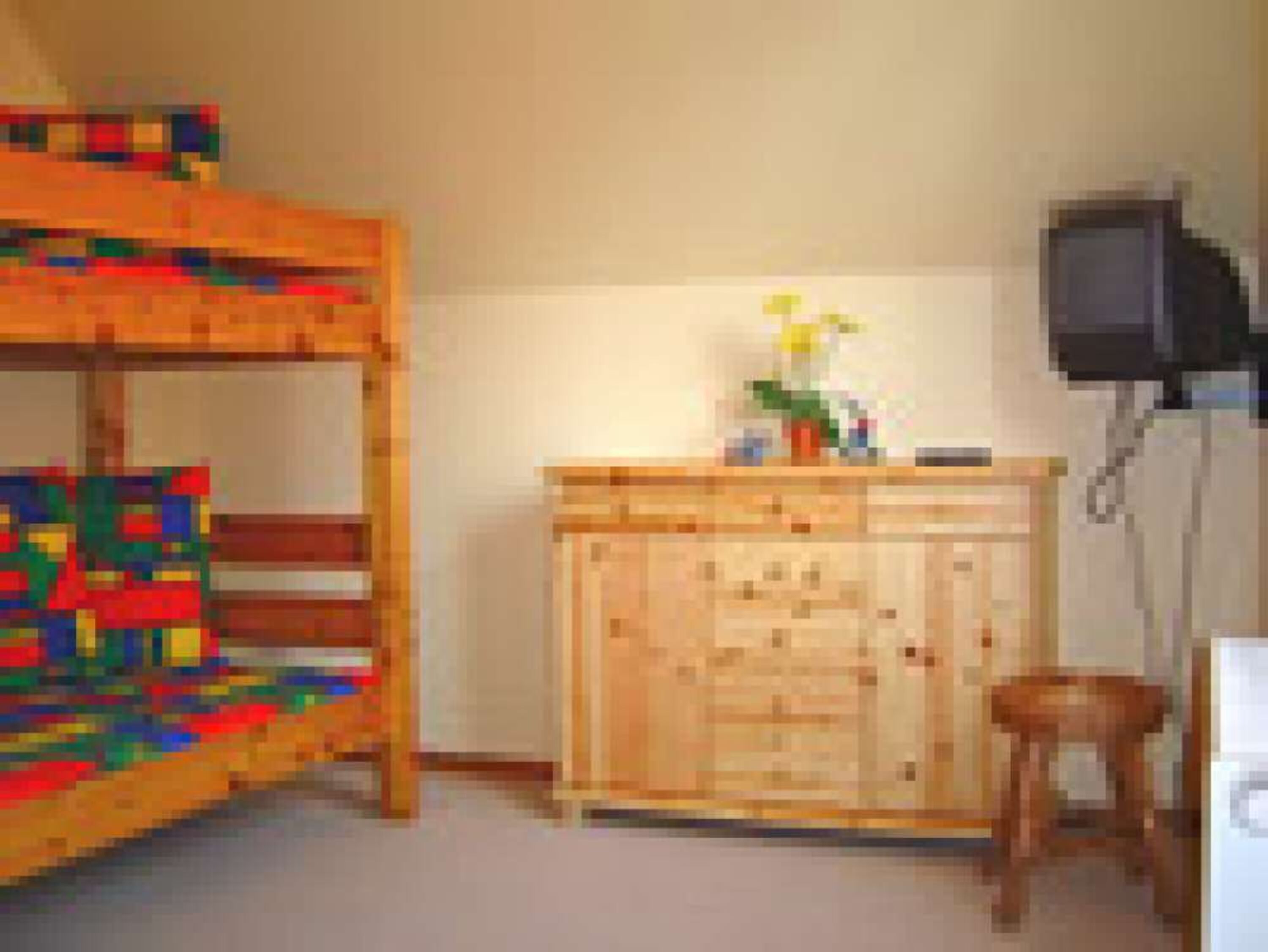 Wohn-und Schlafraum mit Etagenbett