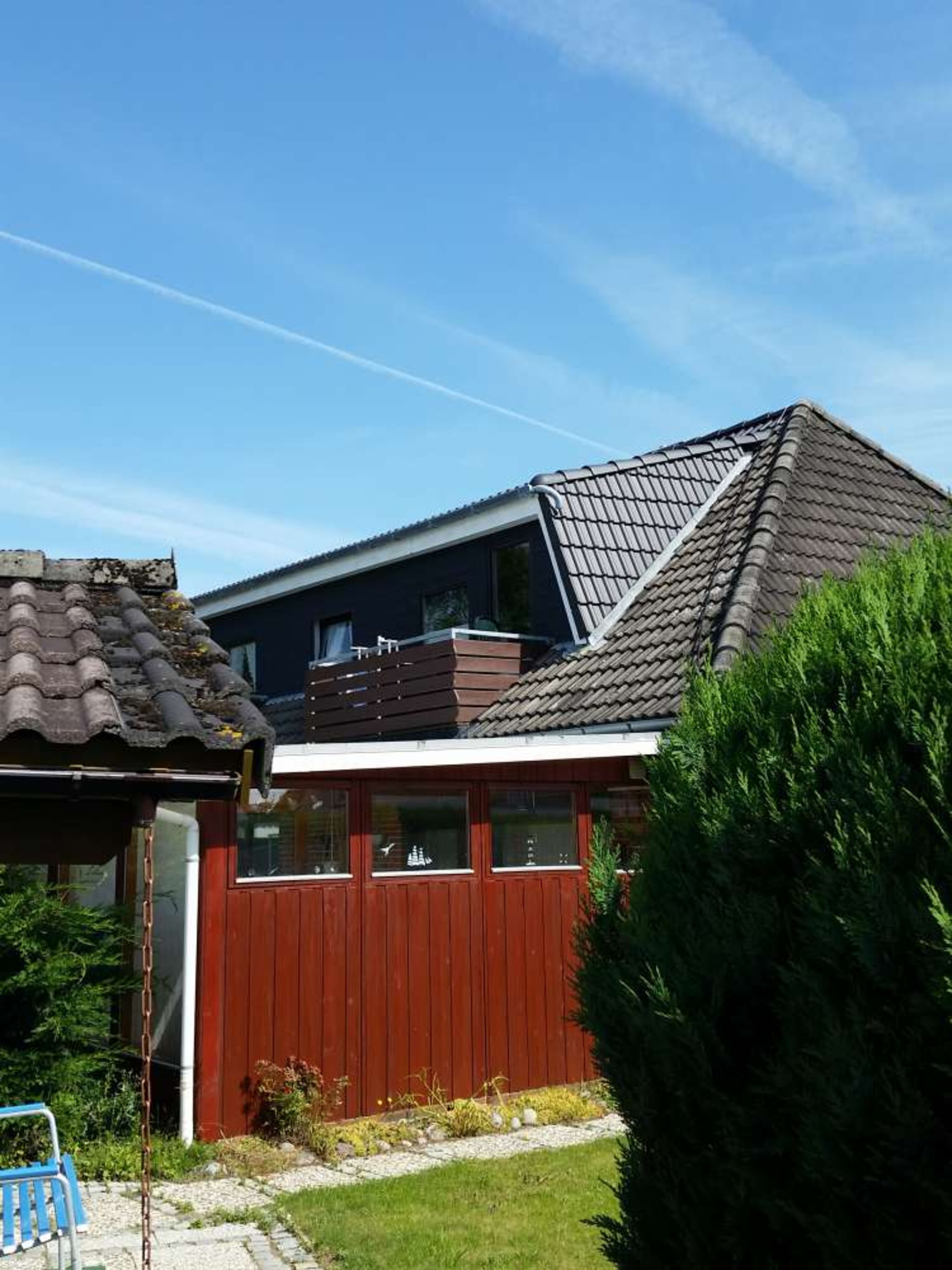 Haus mit Wintergarten