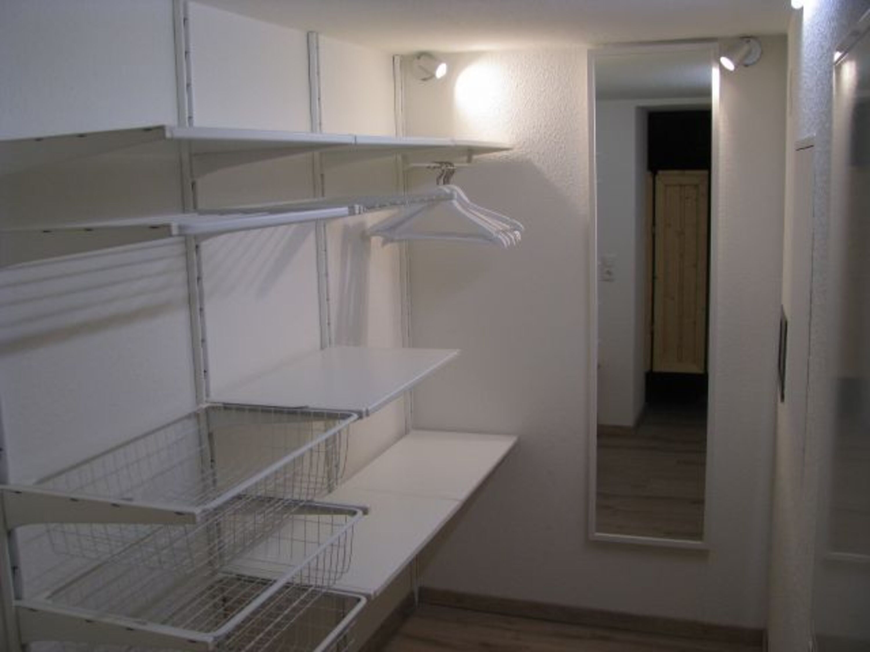 begehbarer Kleiderschrank