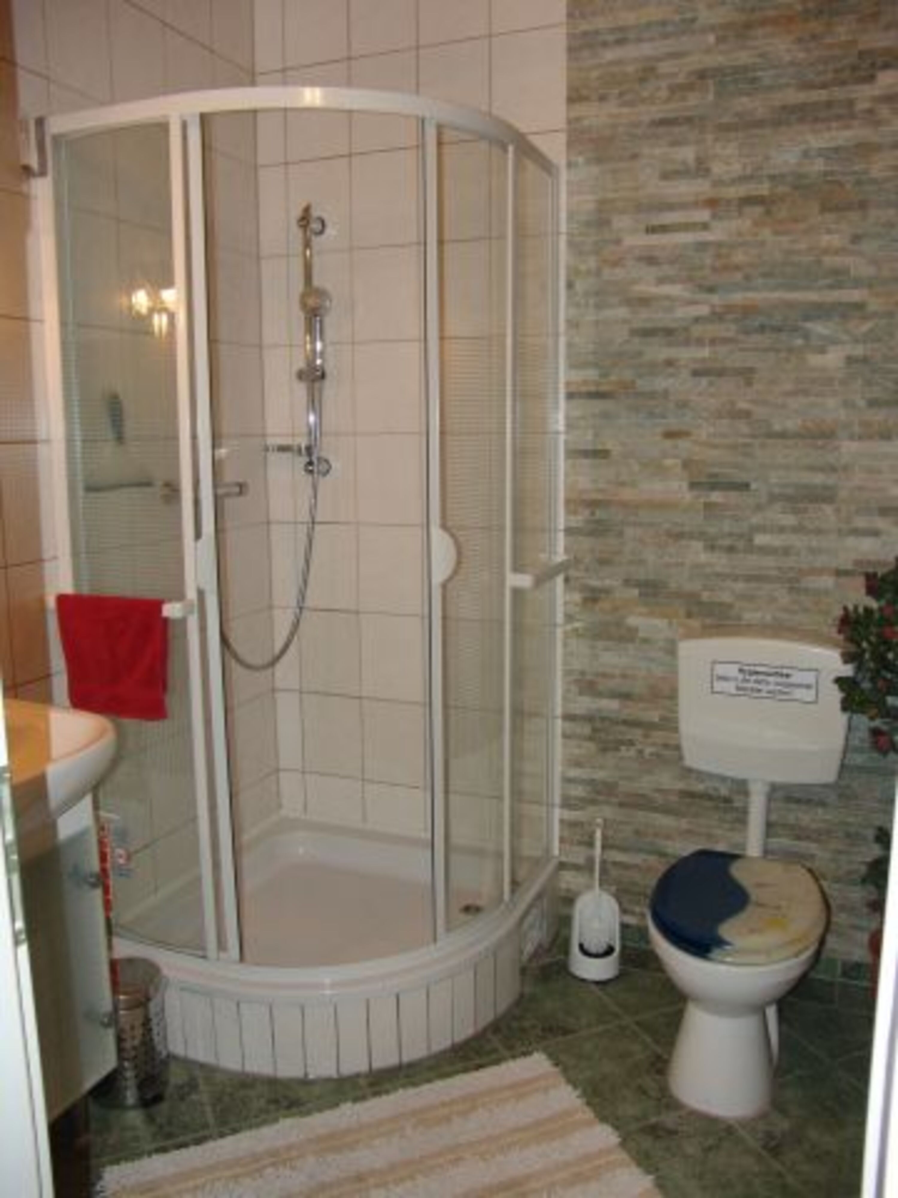 Dusche ,WC