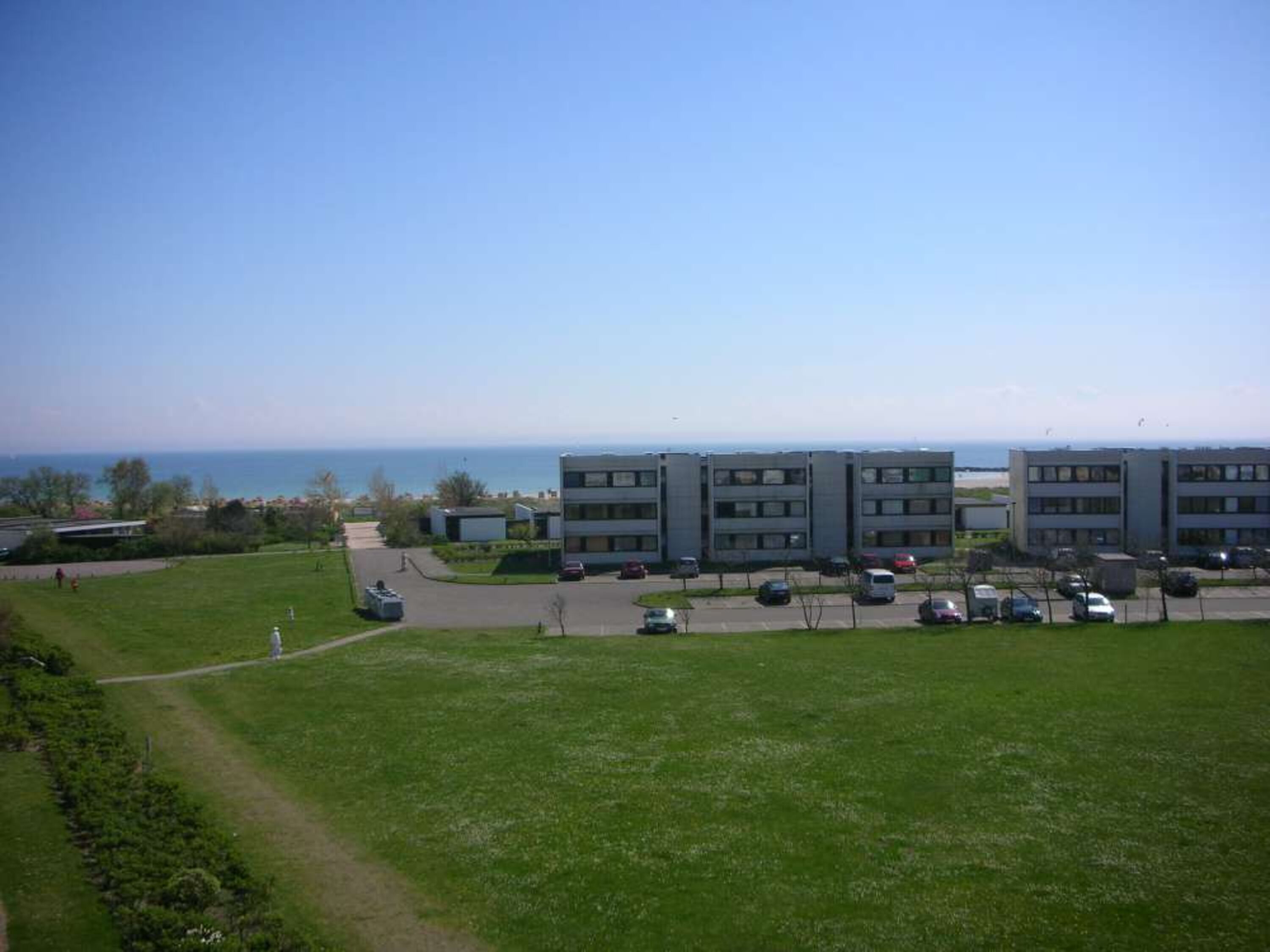 Blick vom Balkon