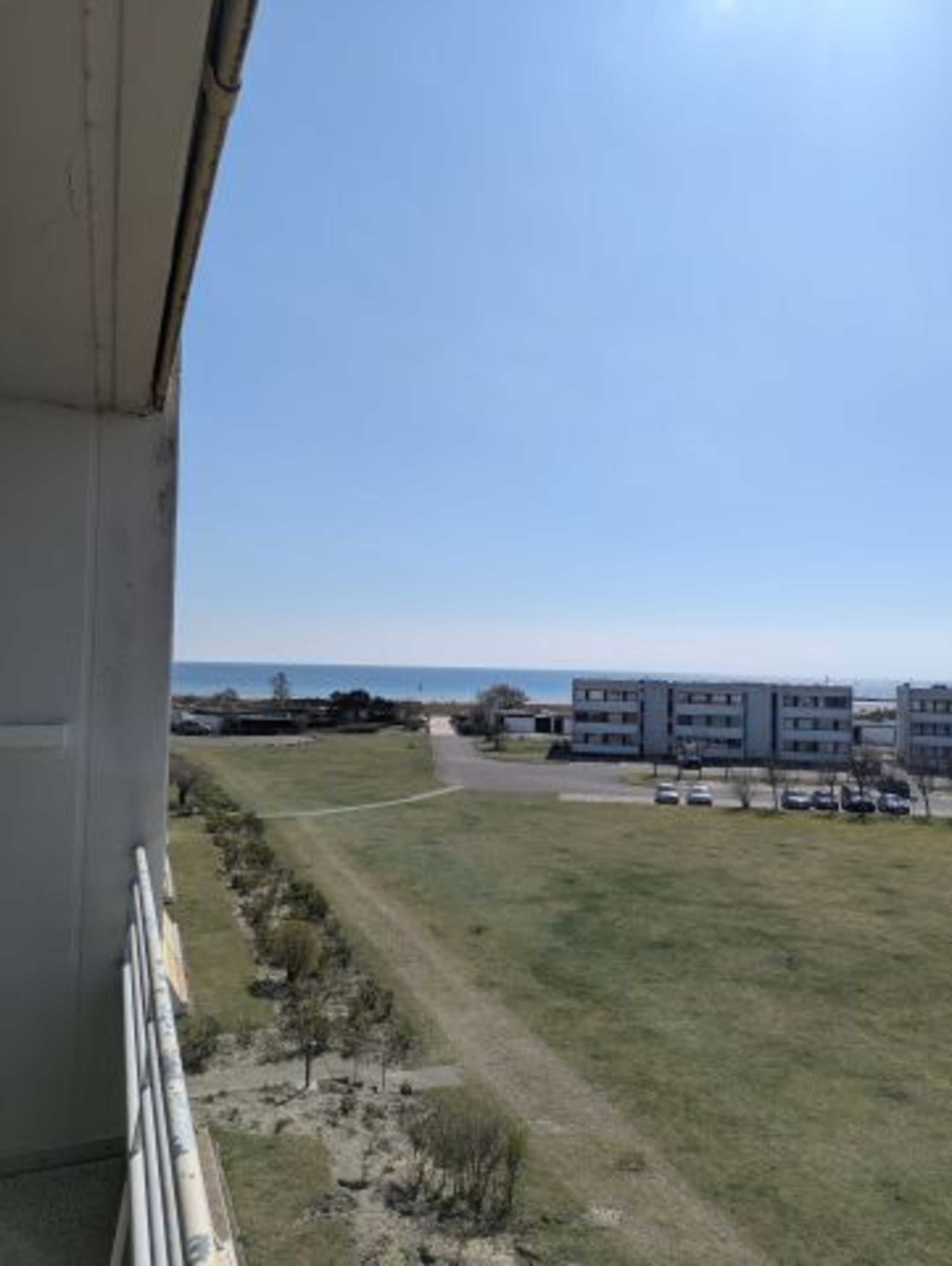 Blick vom Balkon