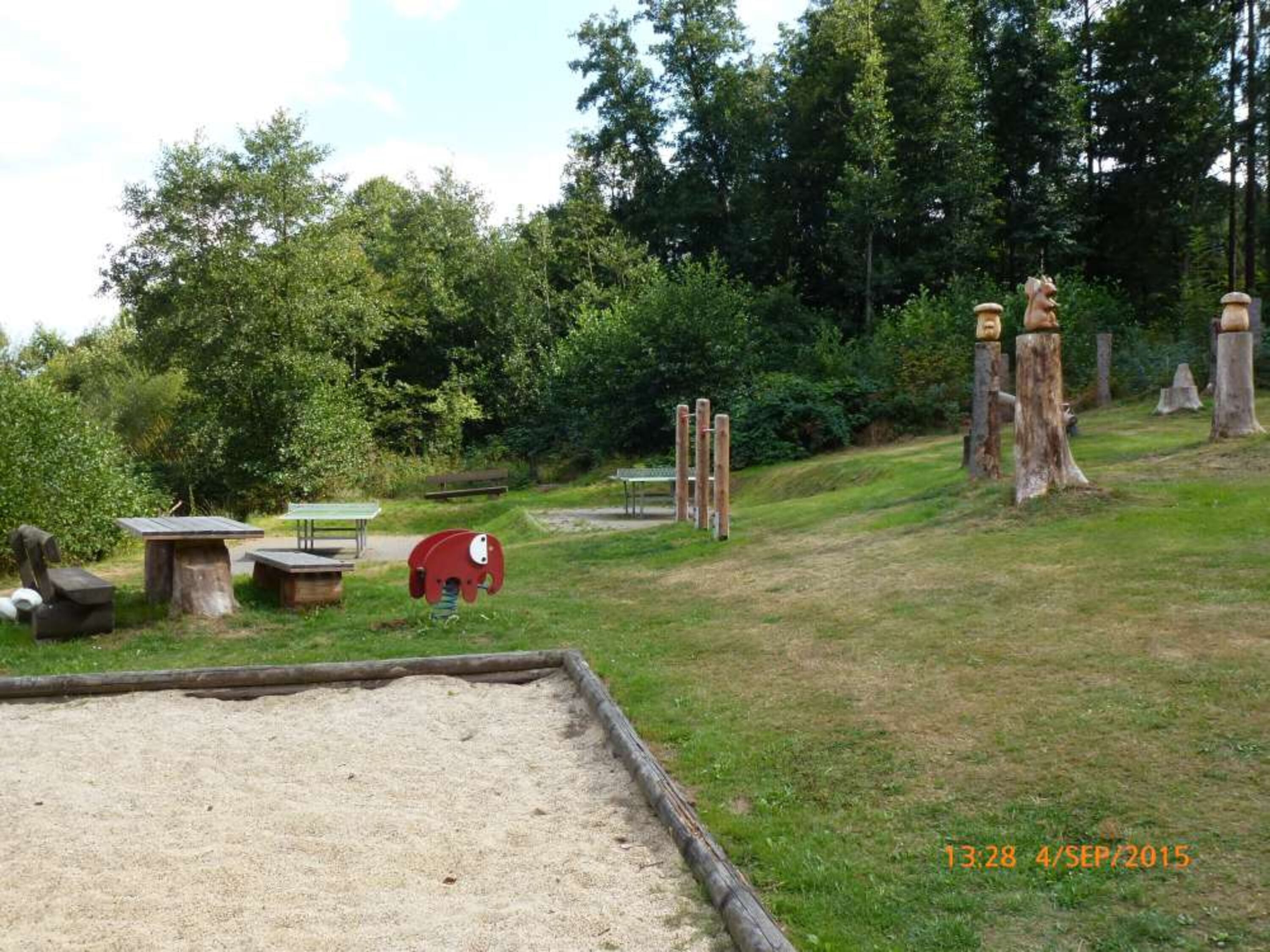 Einer der drei Spielplätze für jedes Alter