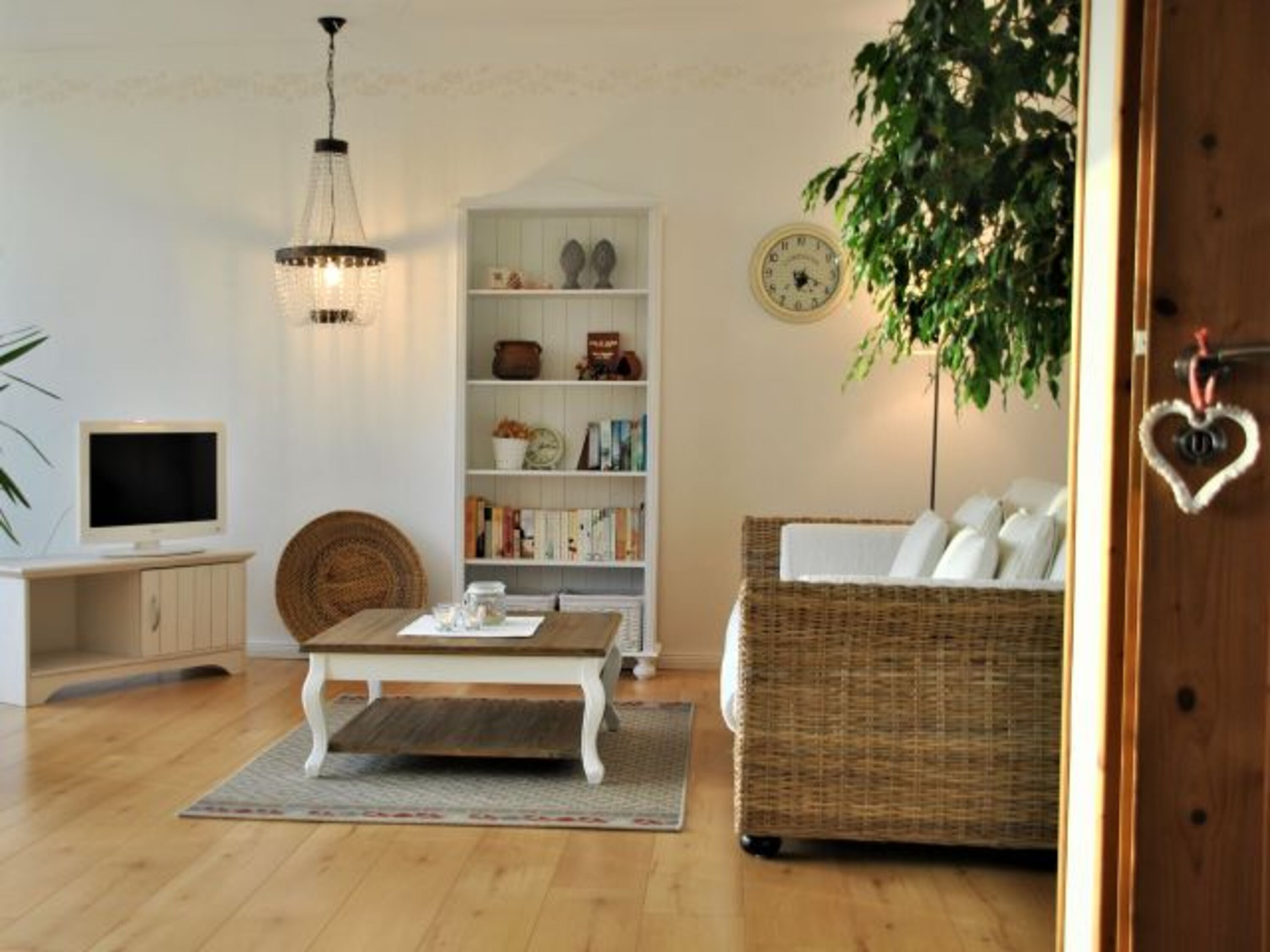 Blick ins Wohnzimmer