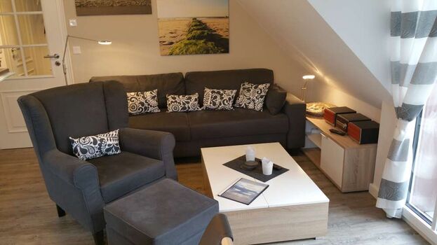 Sitzecke im Wohnzimmer