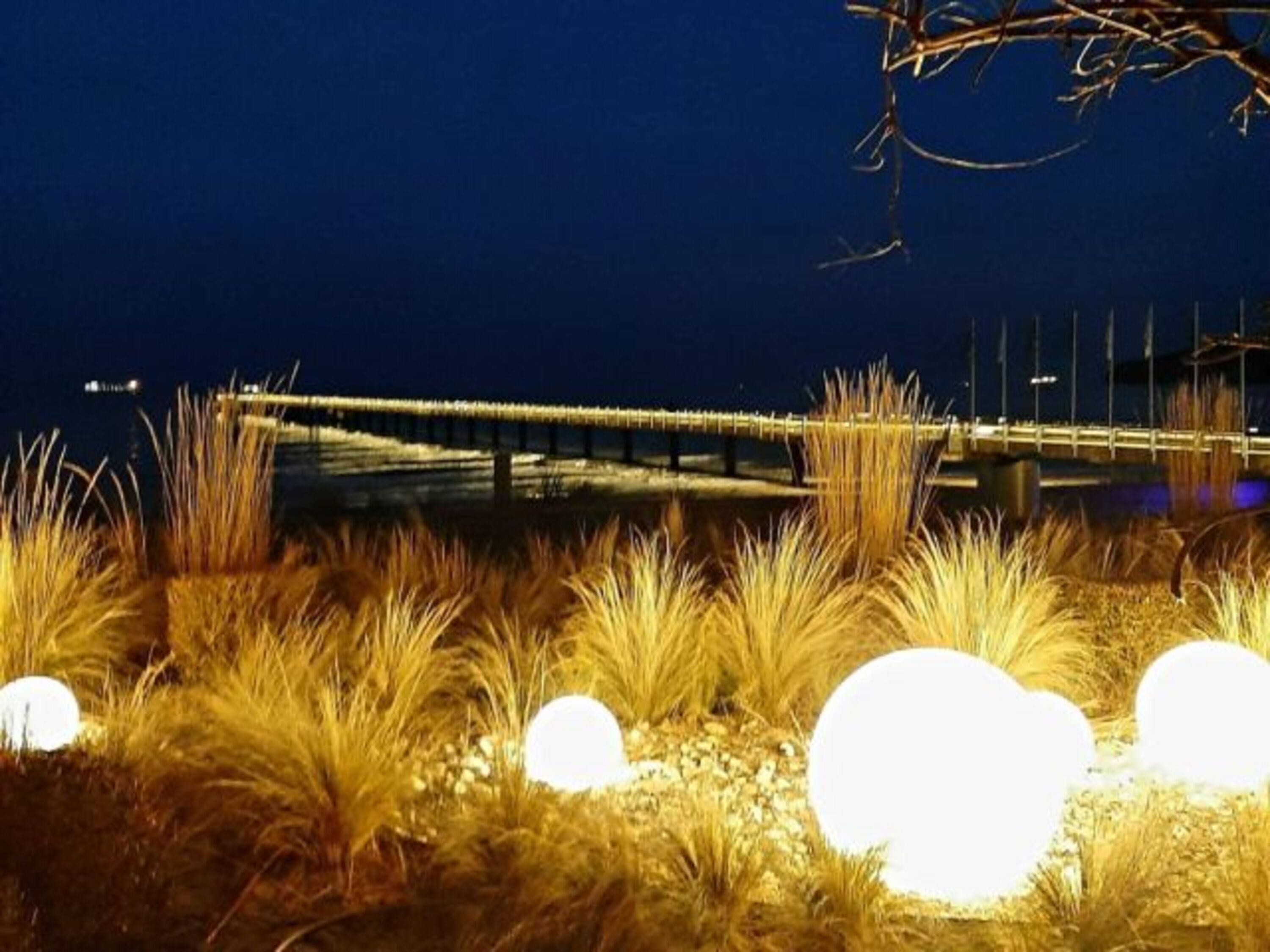 ... wenn es Nacht wird in Binz