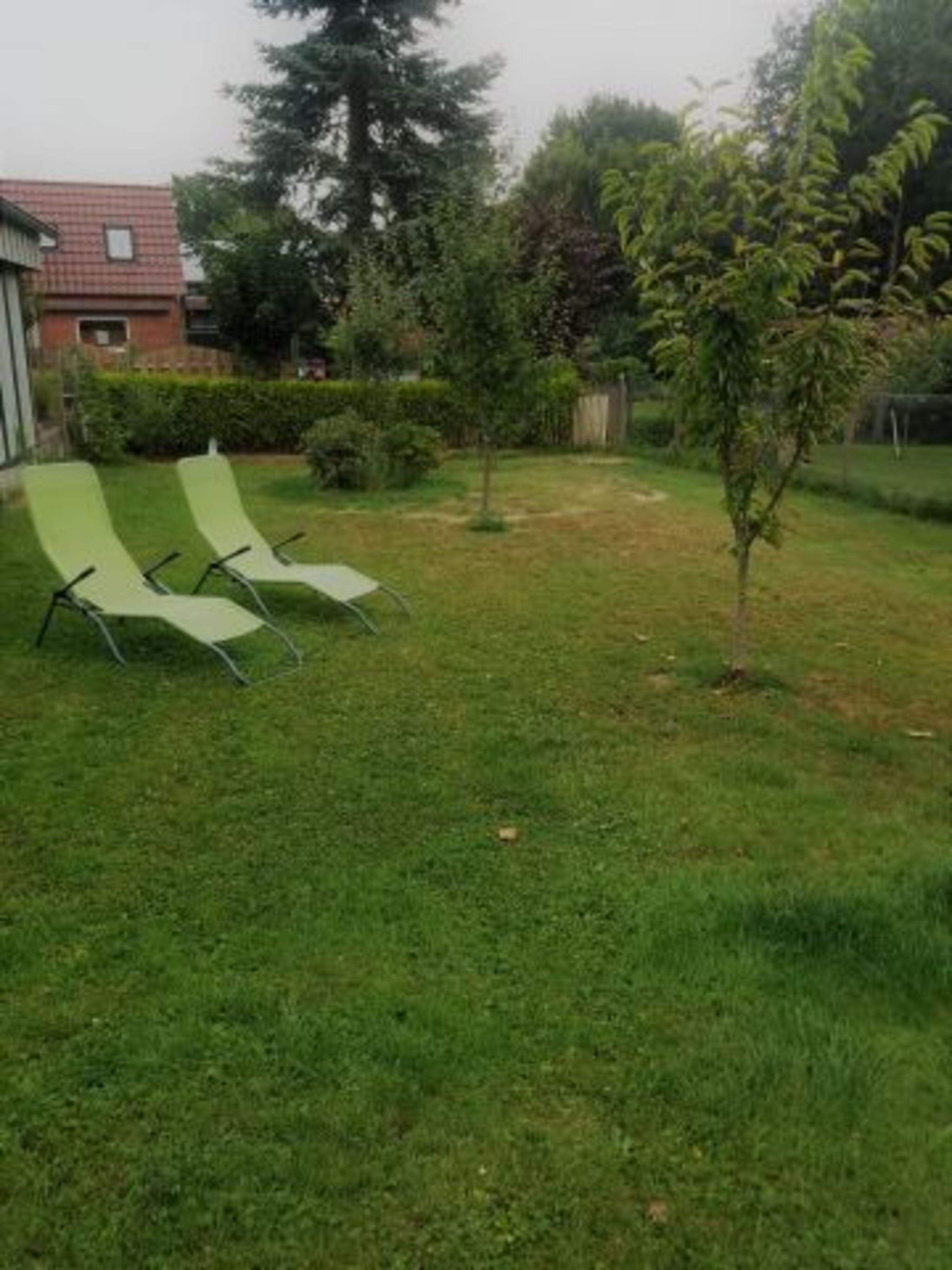 Garten der Ferienwohnung