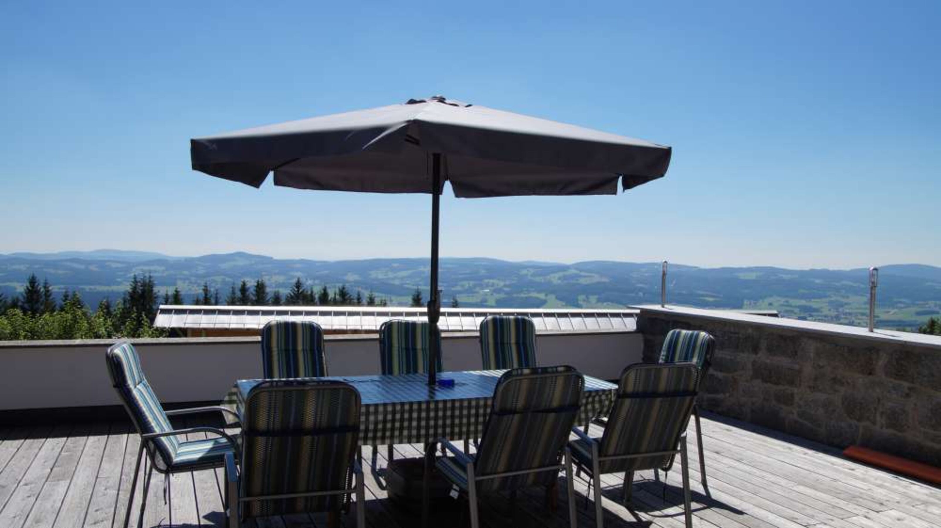 Sonnenterrasse mit Ausblick