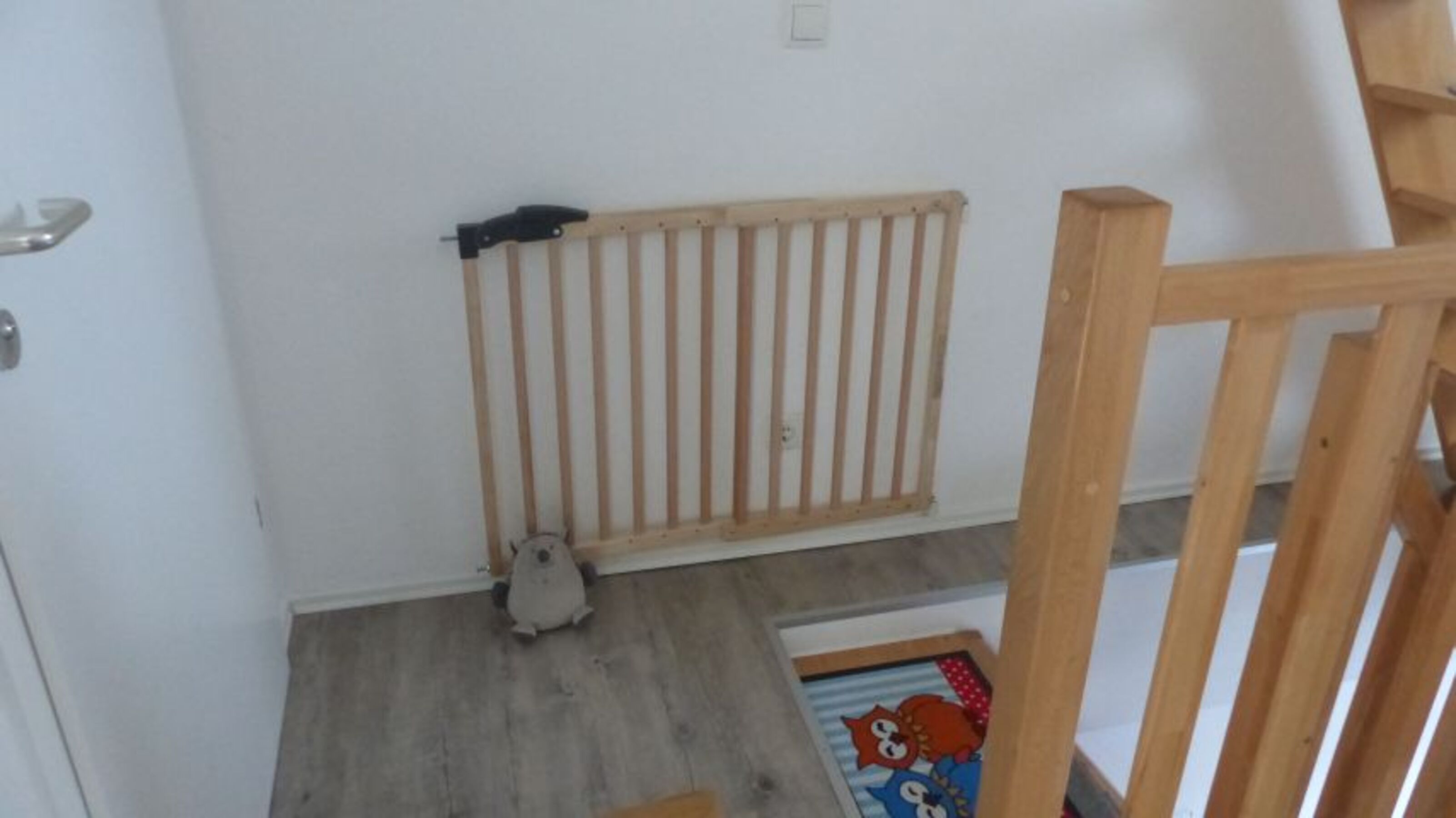 Treppengitter im OG zum Schutz von Kindern