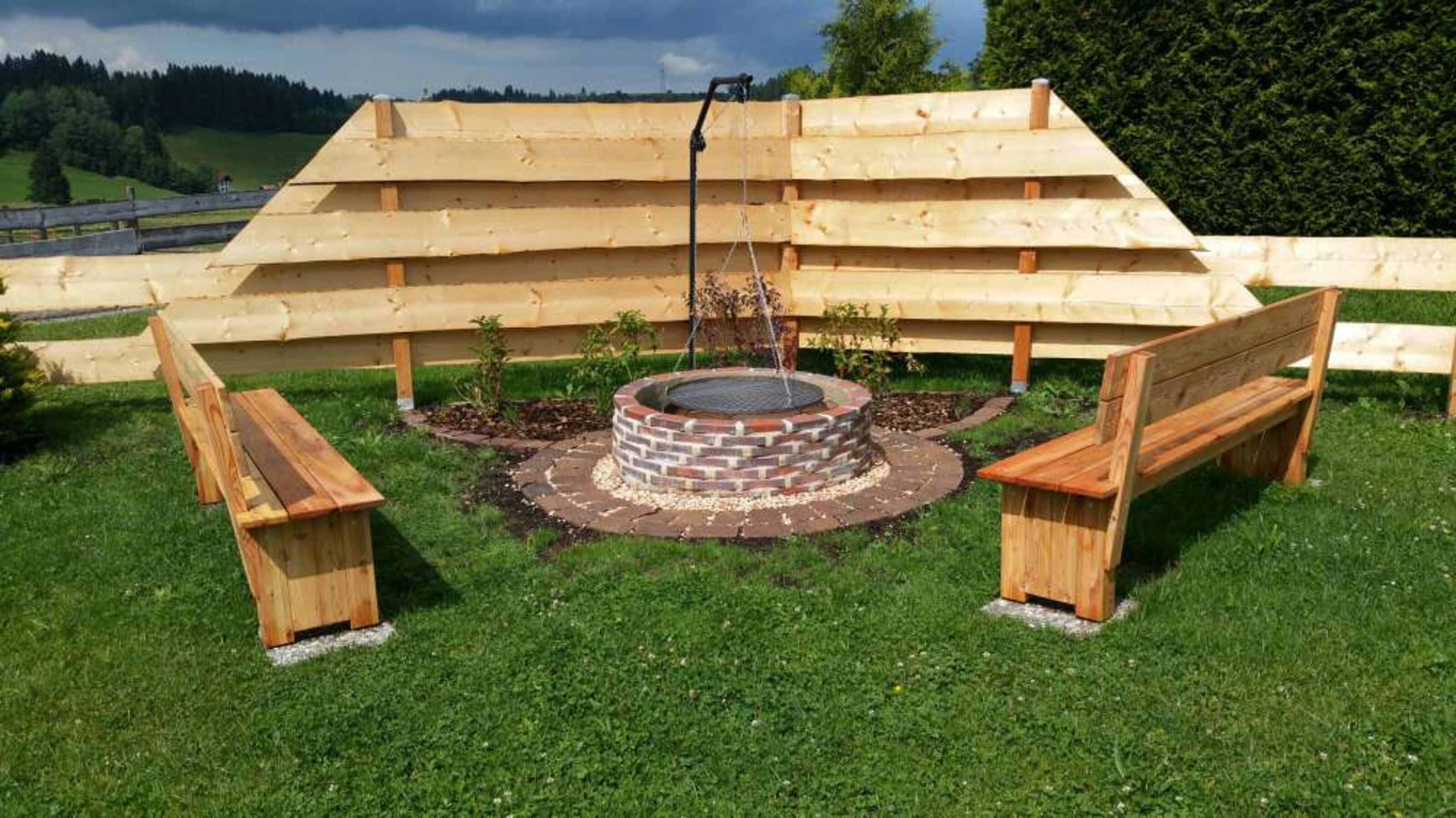 Grillplatz zur freien Verfügung