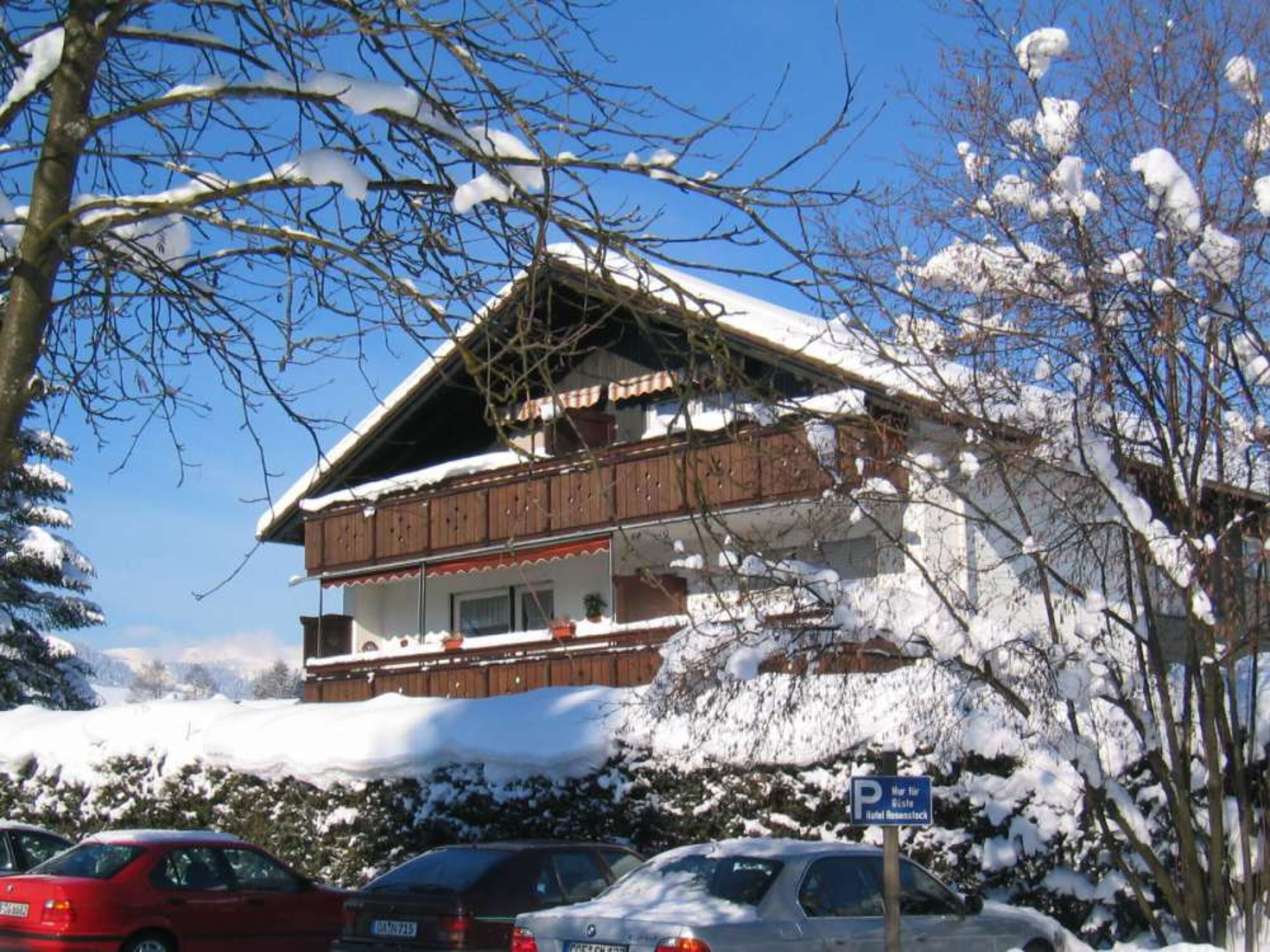 Aussenansicht im Winter