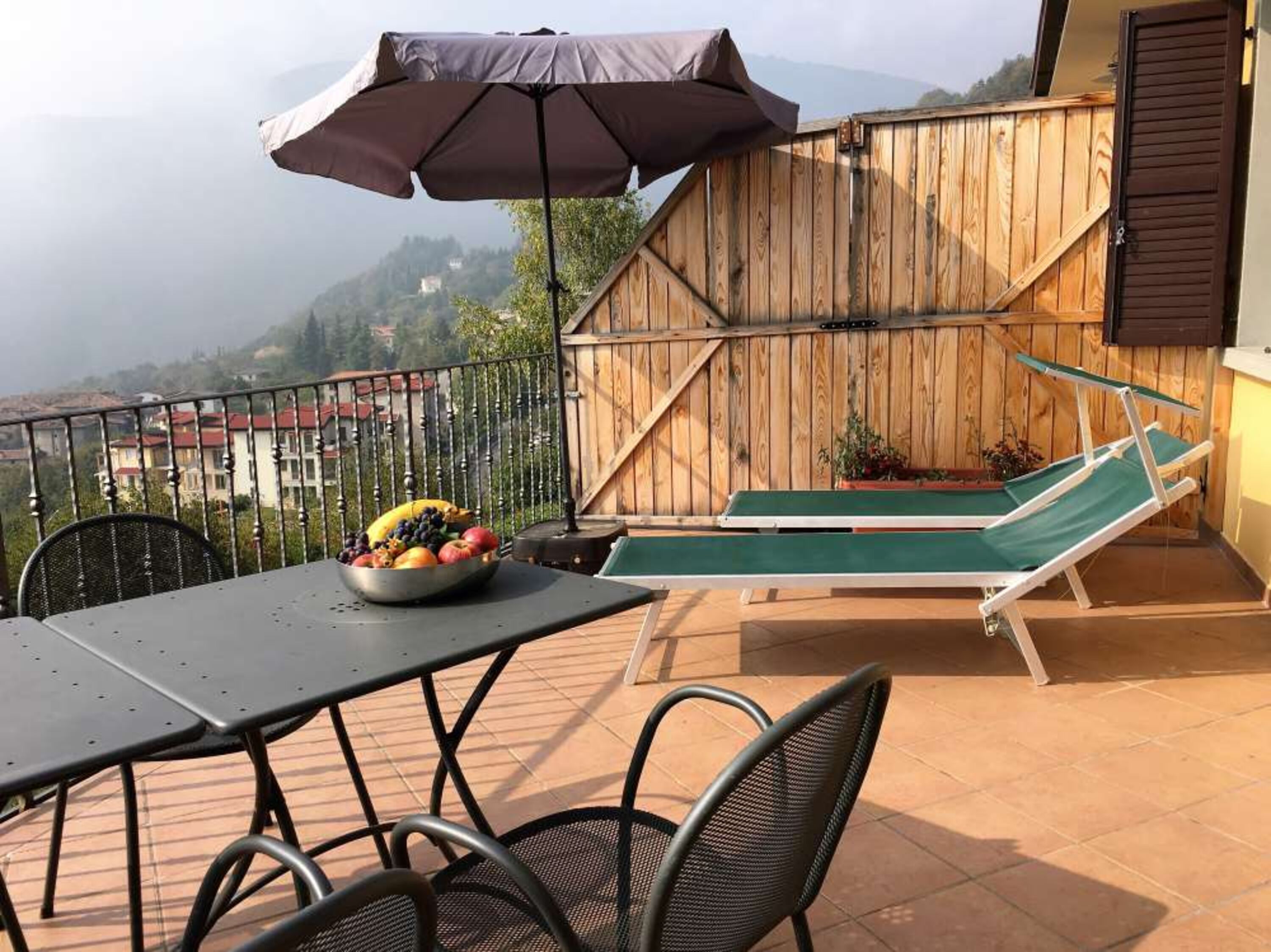 Balkon der Wohnung n. 4