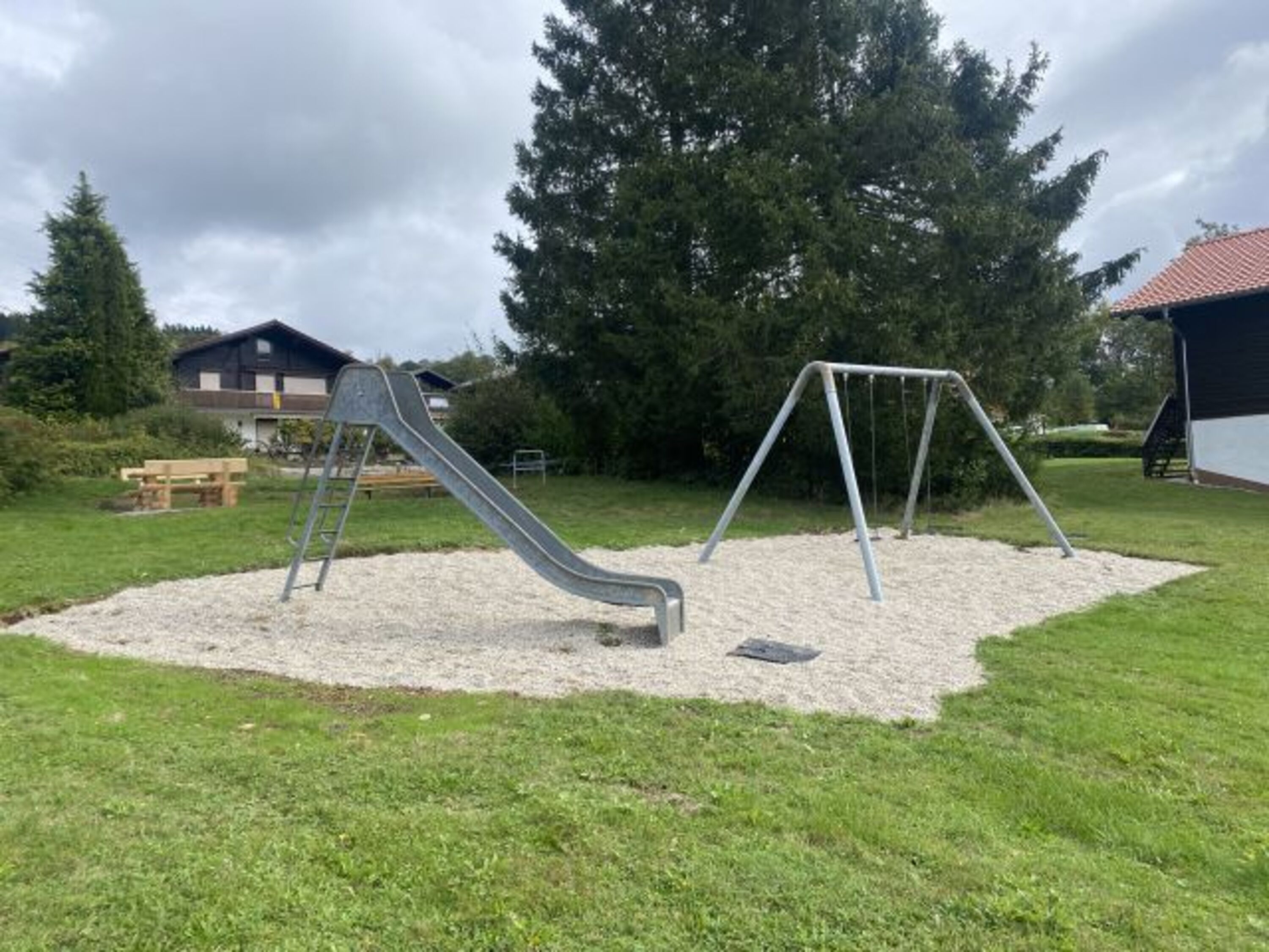 Spielplatz im Dorf