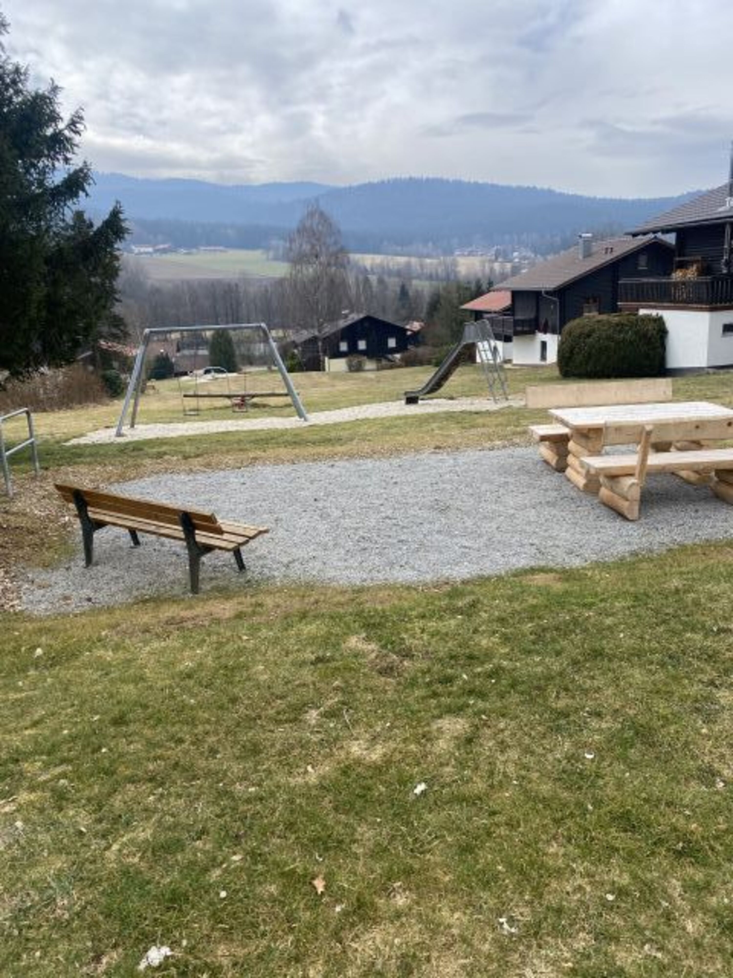 Spielplatz im Dorf
