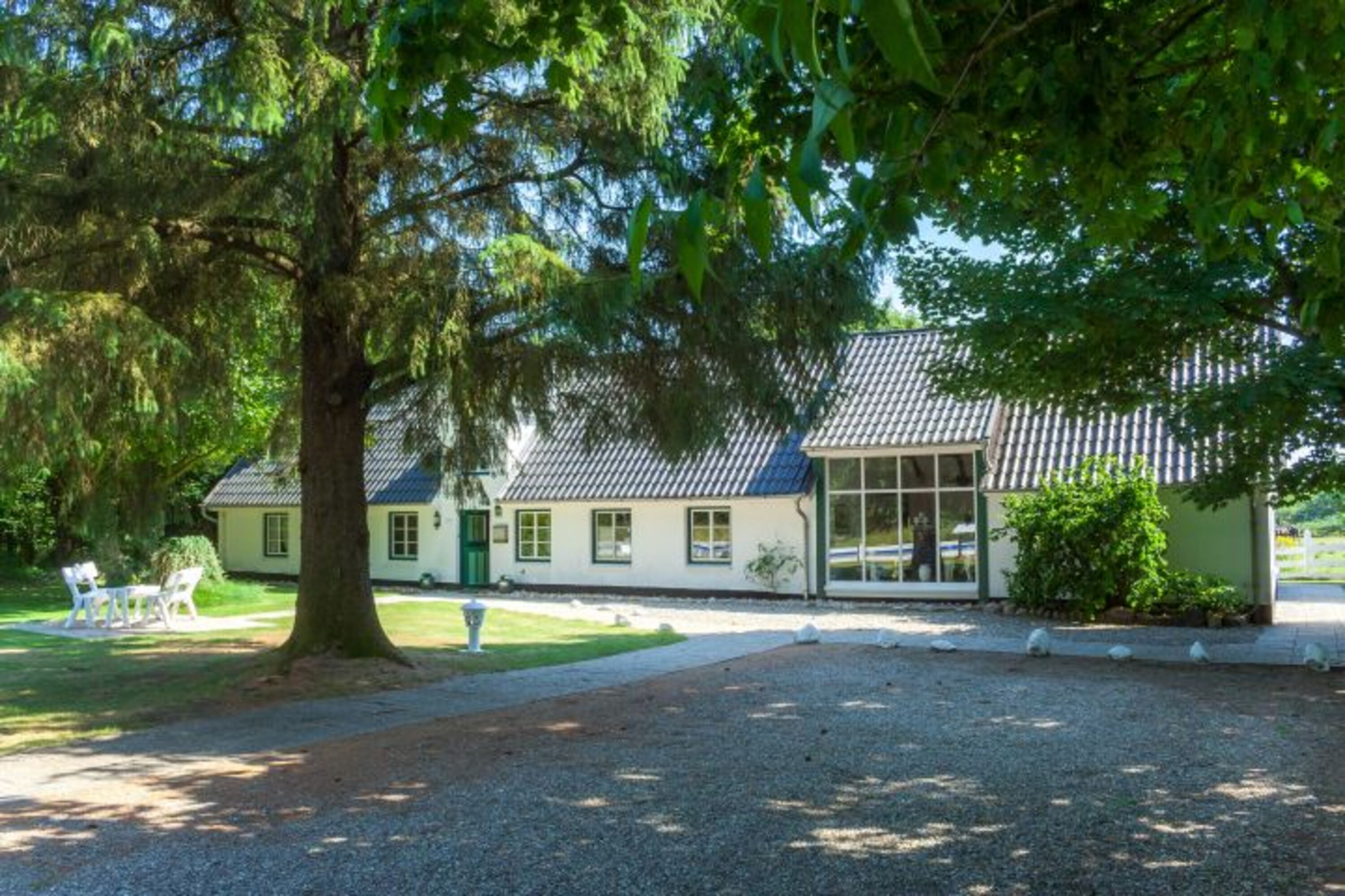 Parkplatz vor dem Landhaus