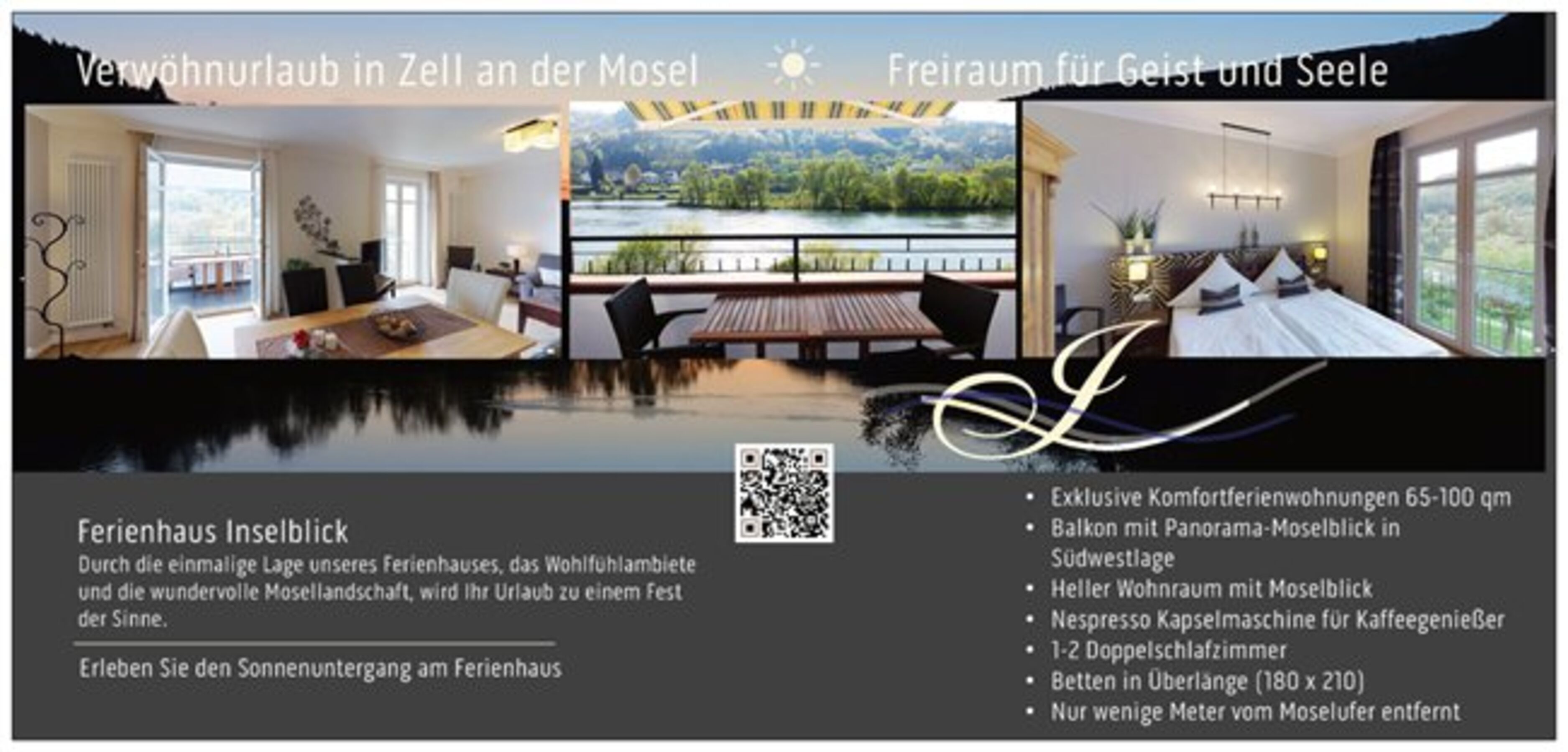 Ferienwohnungen mit Moselblick in Zell