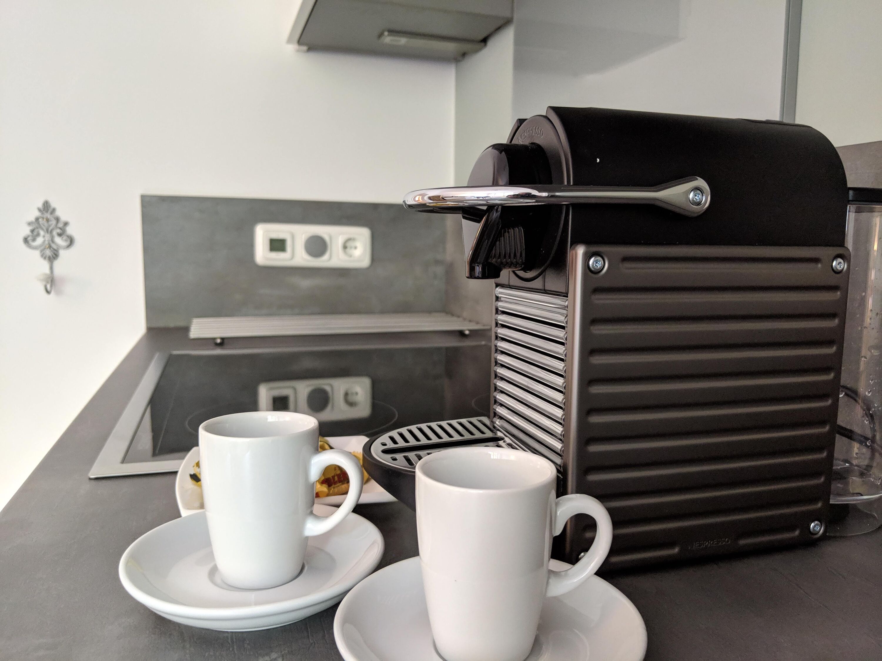 Filtermaschine und Nespresso Kapselmaschine