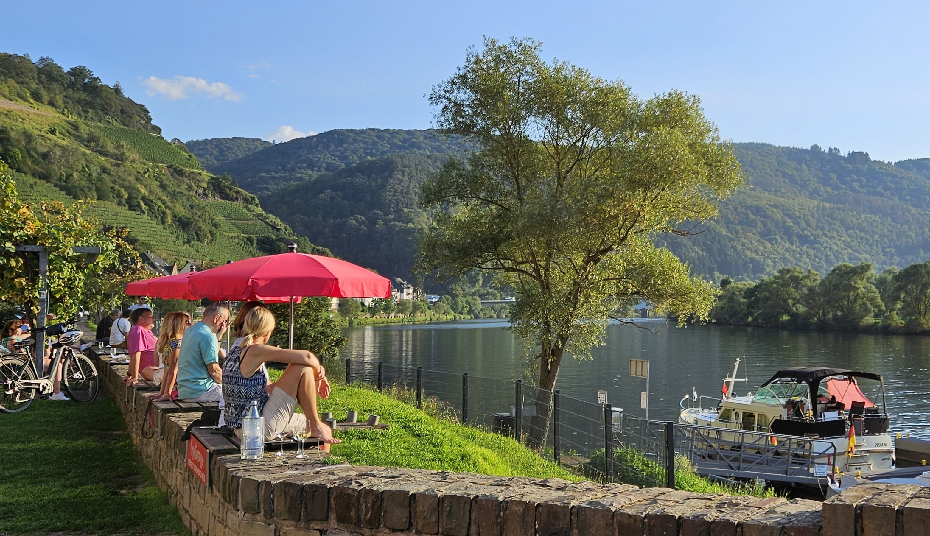 Weinlounge in Zell