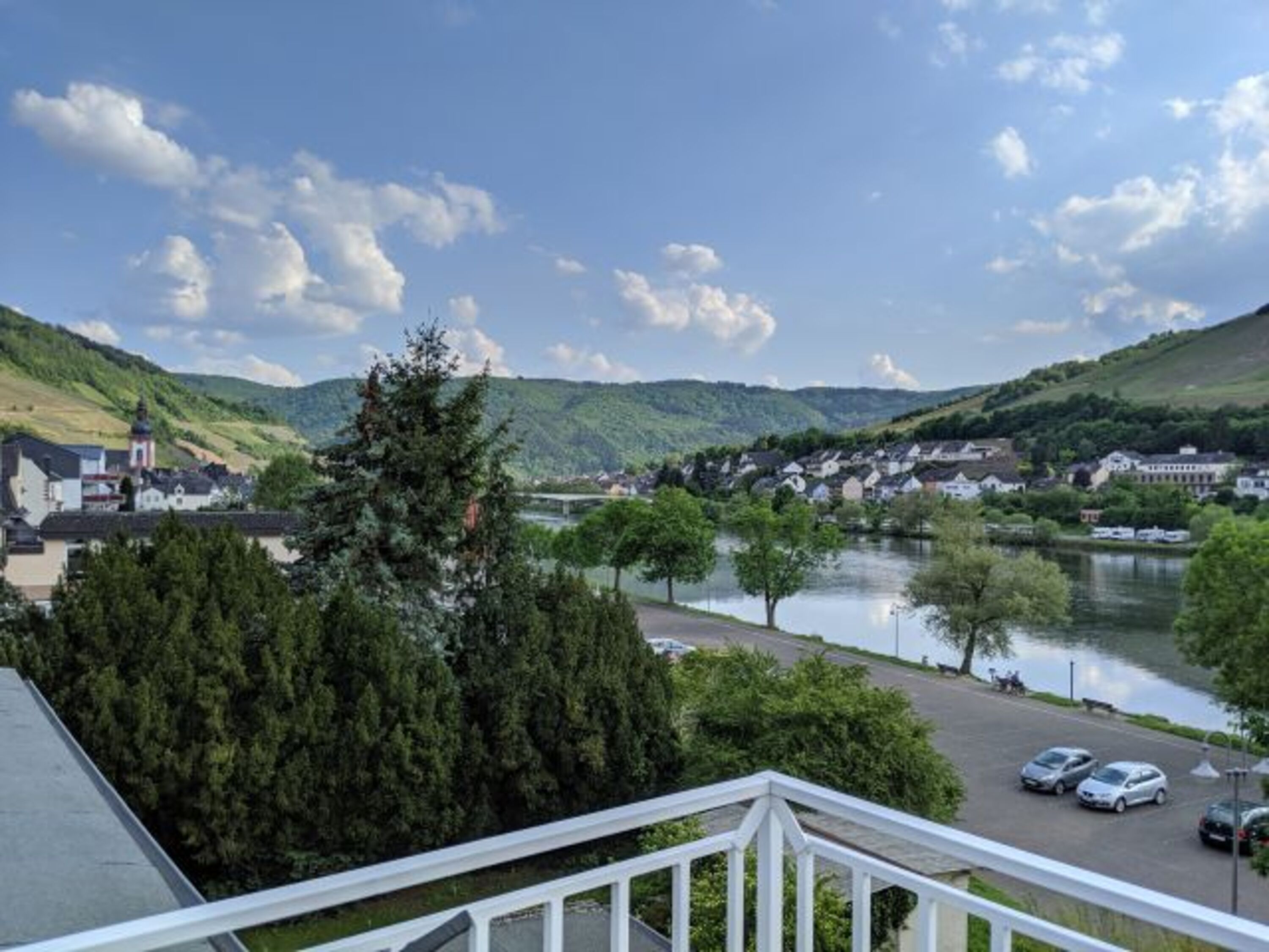 Nur wenige Meter vom Wasser entfernt
