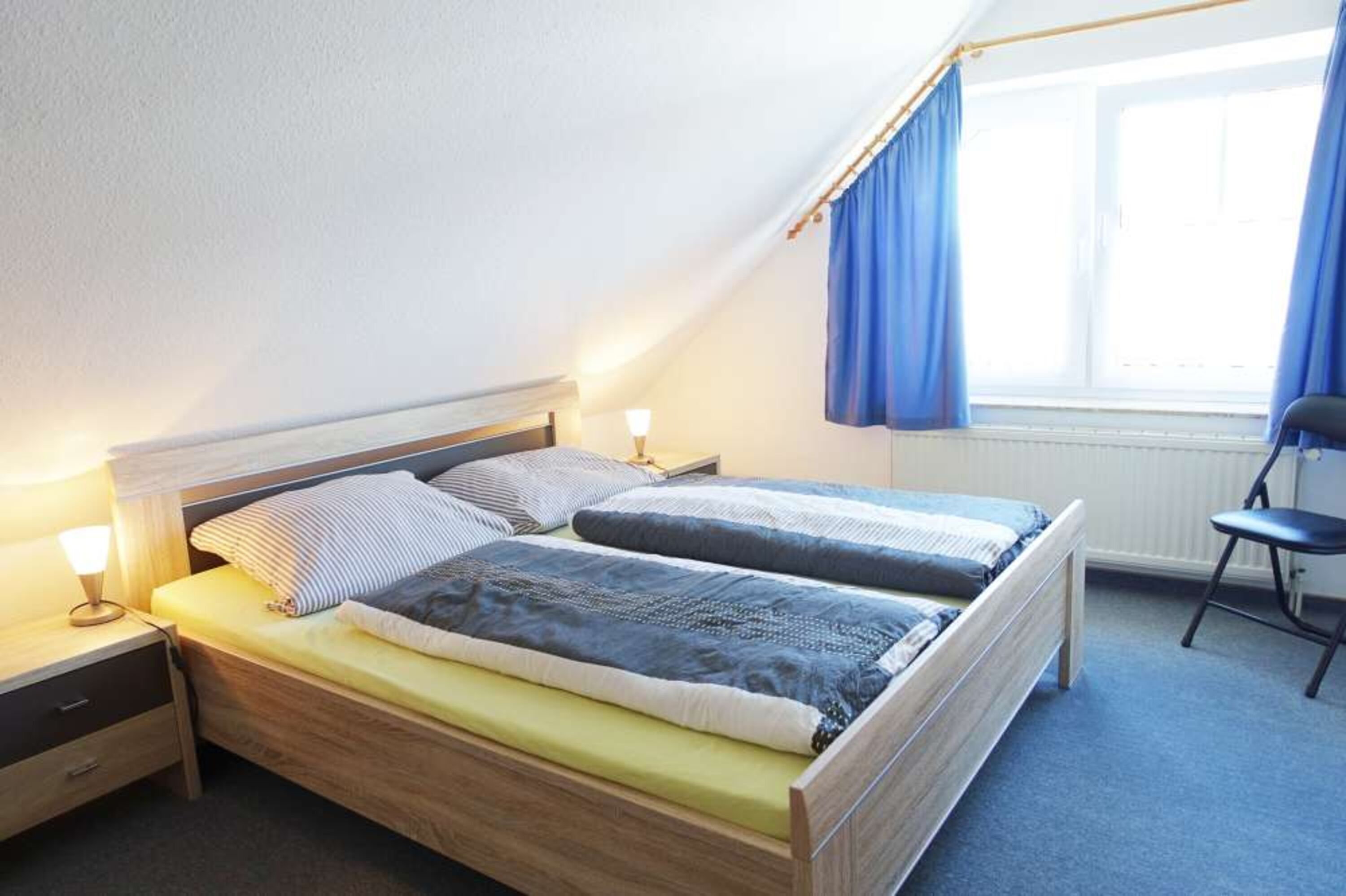 2 Schlafzimmer im 1.Stock, eins davon mit Doppelbett