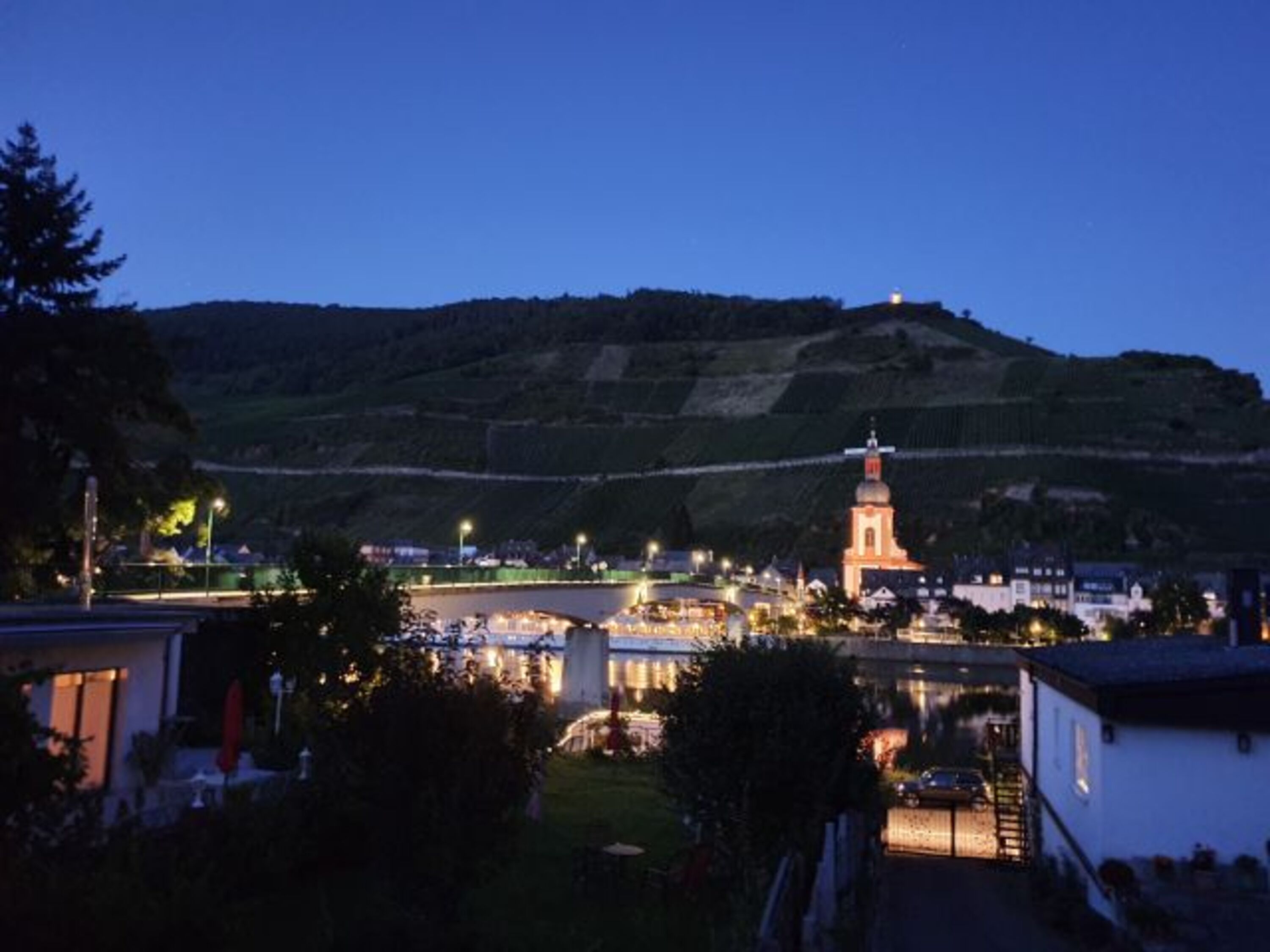 Romantischer Blick aus der Fewo auf die Altstadt 