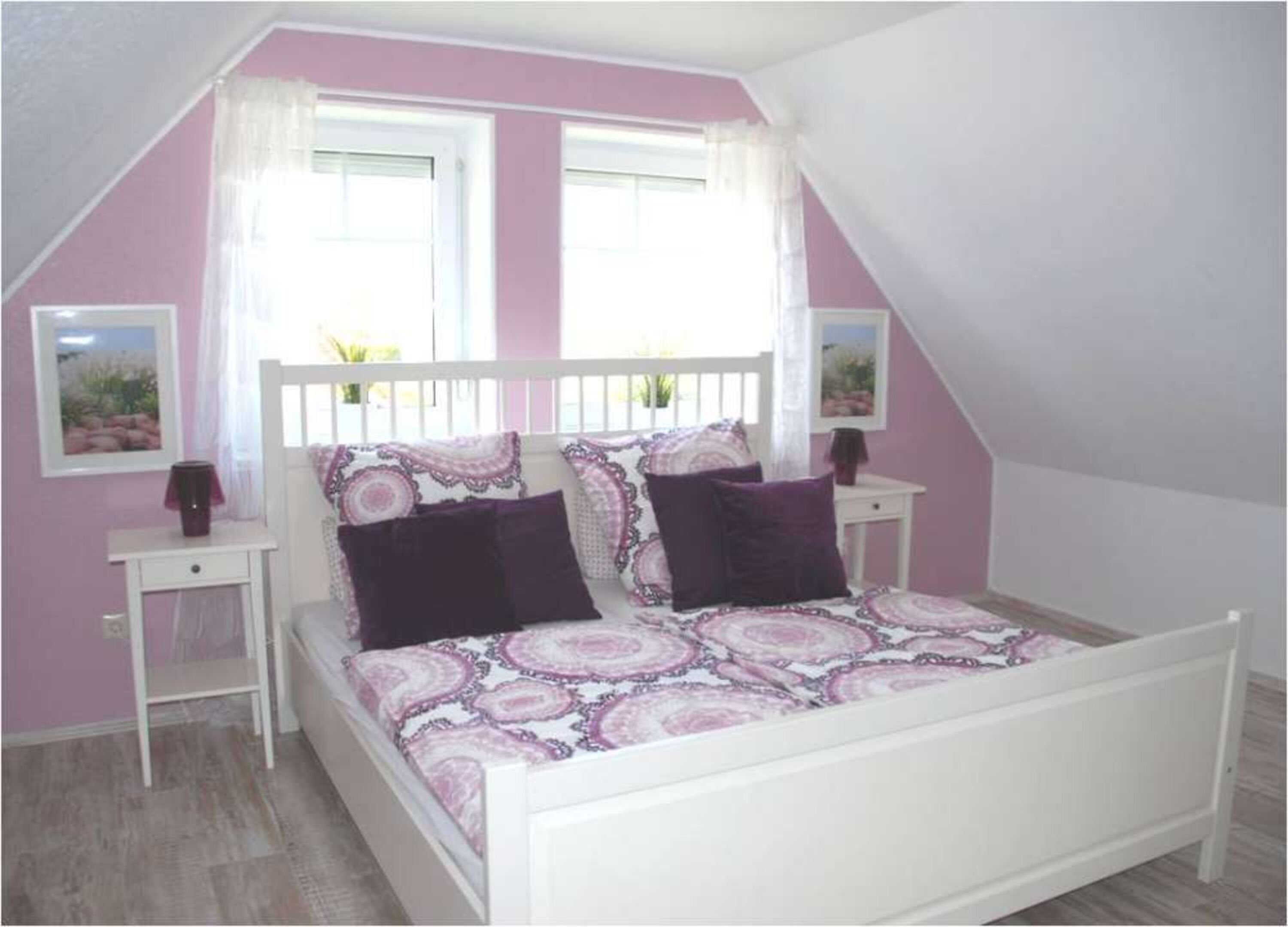 Schlafzimmer "Auszeit" (OG), Doppelbett 1,80 x 2,00 m