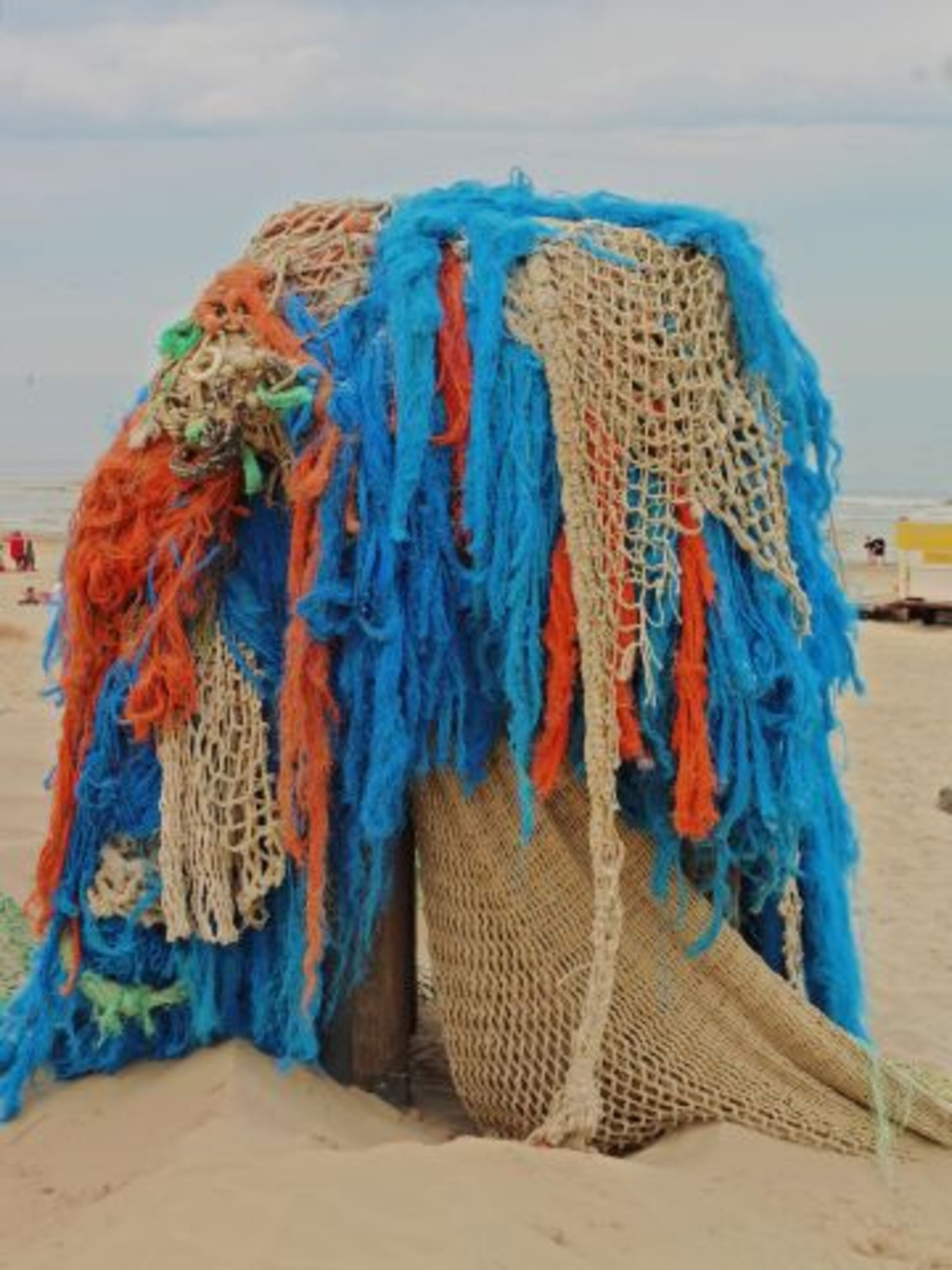 Auch am Strand