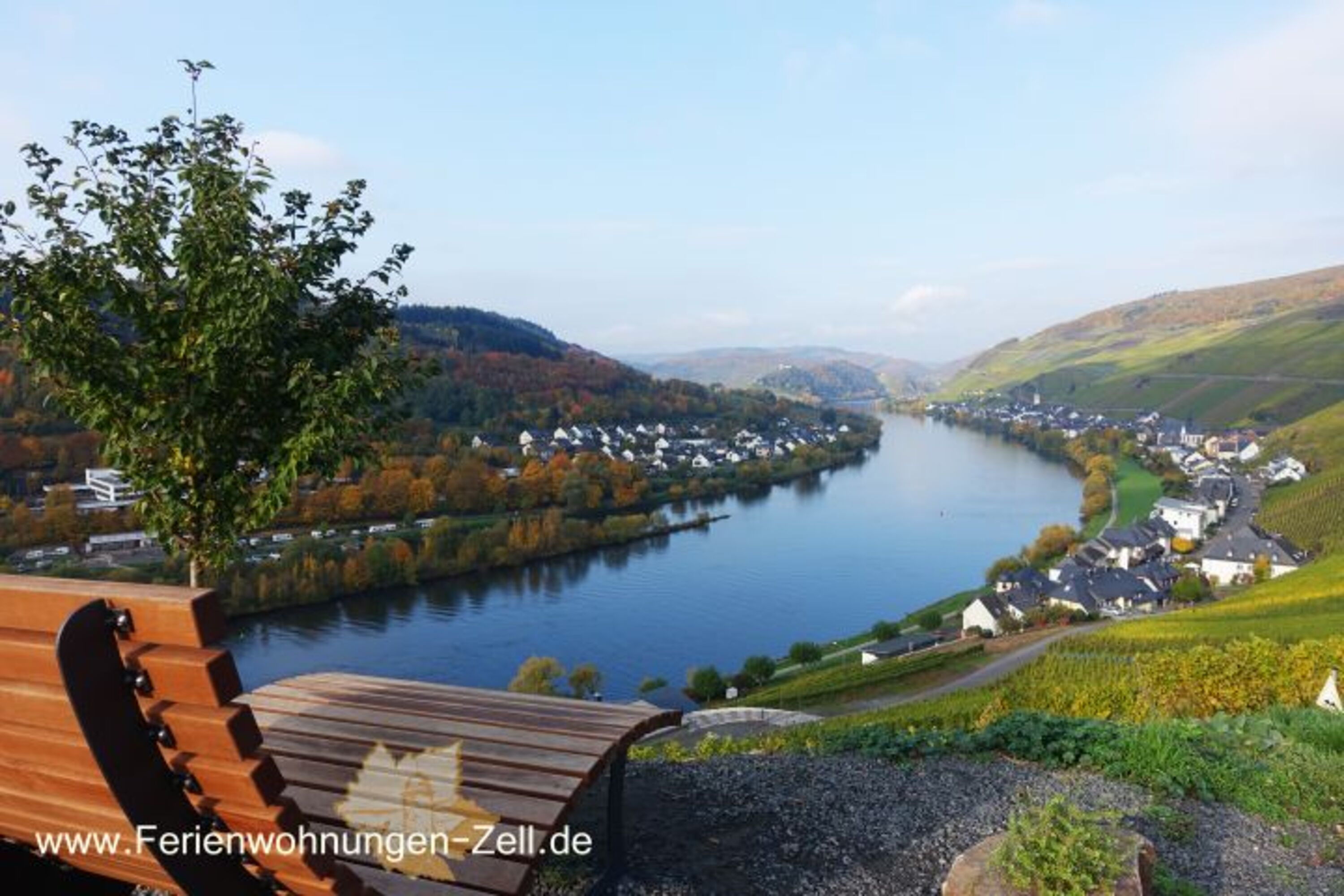 Toller Aussichtsplatz in Zell Mosel
