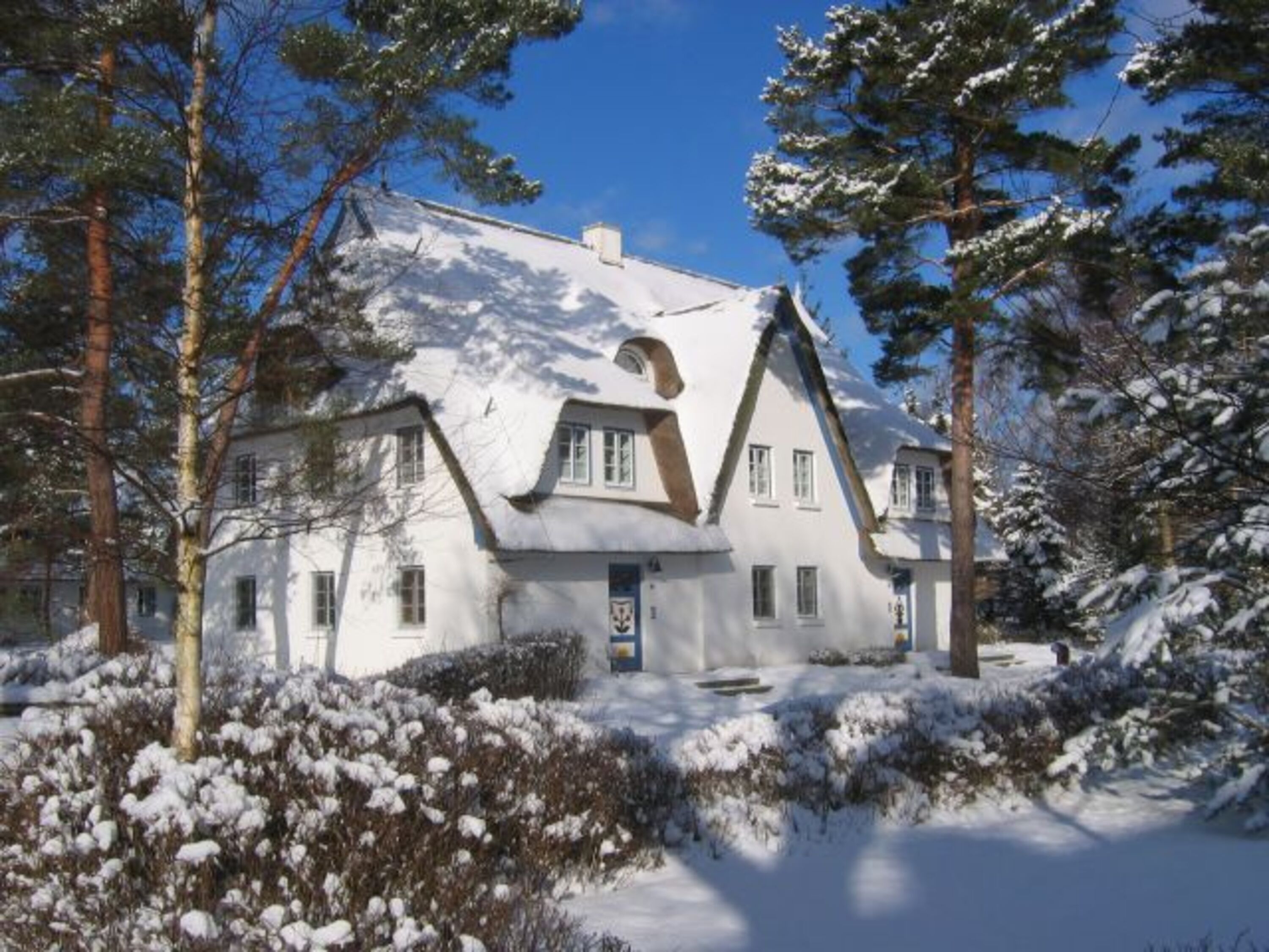 Haus 8 im Winter