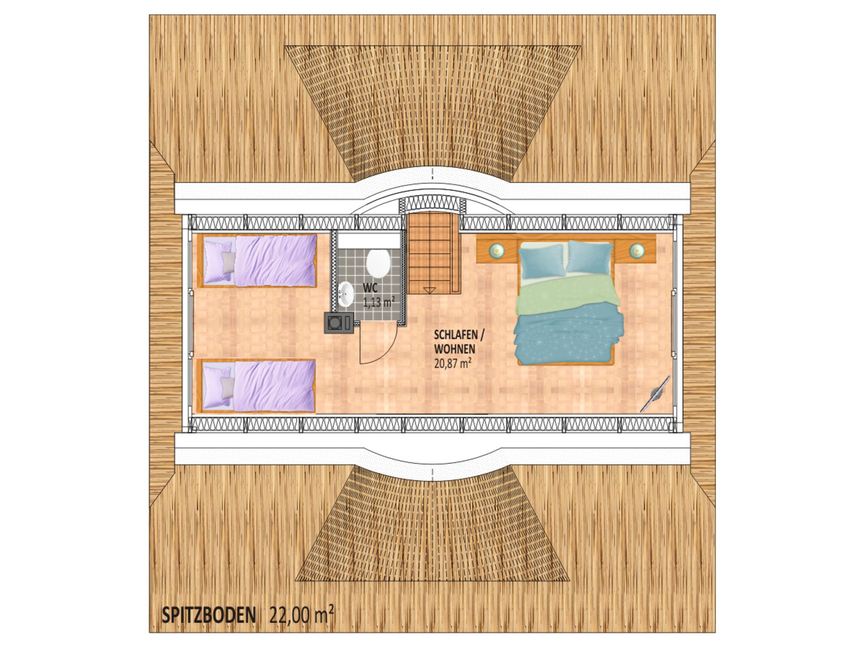 Grundriß DG