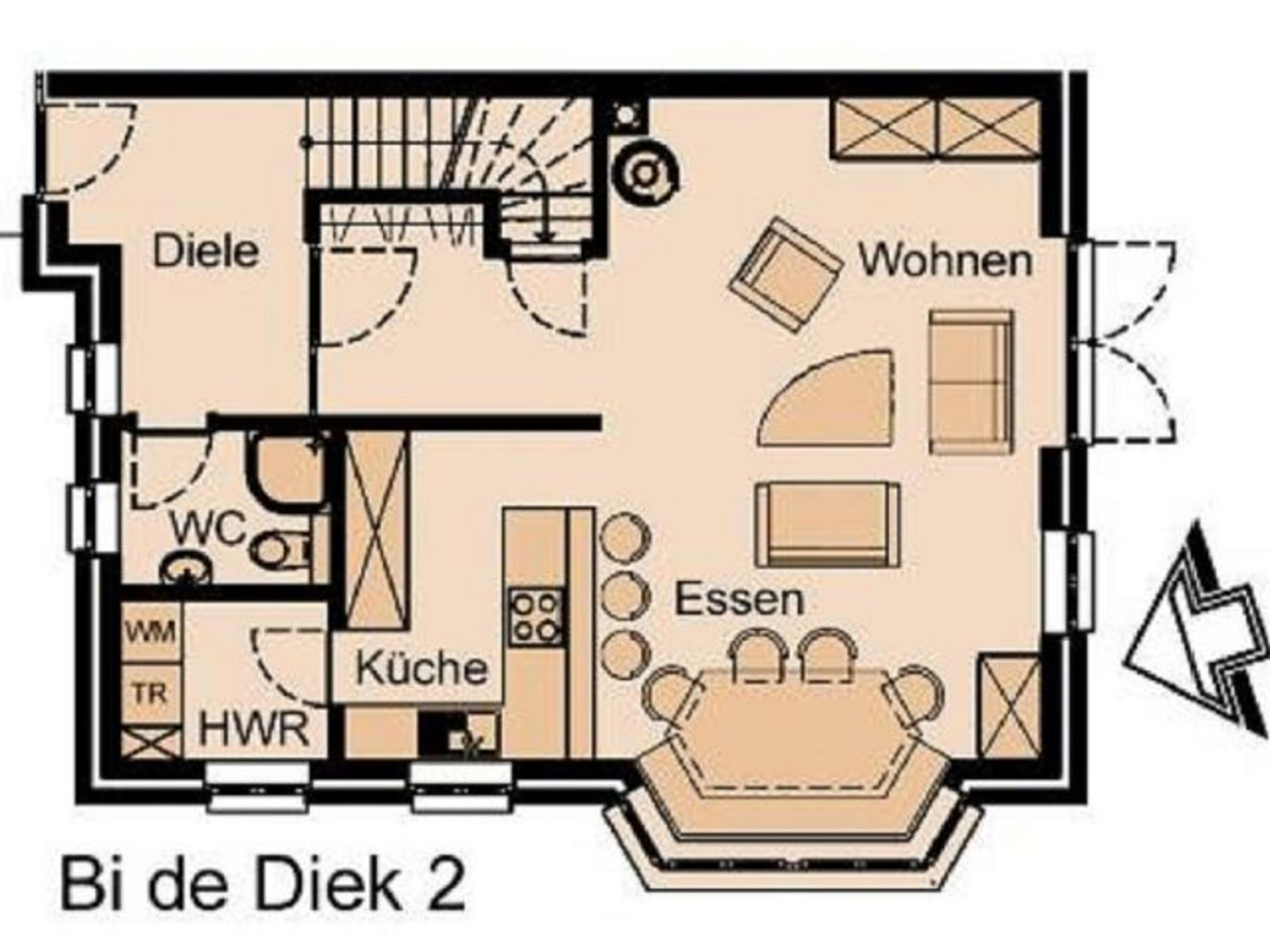 Grundriss Erdgeschoss