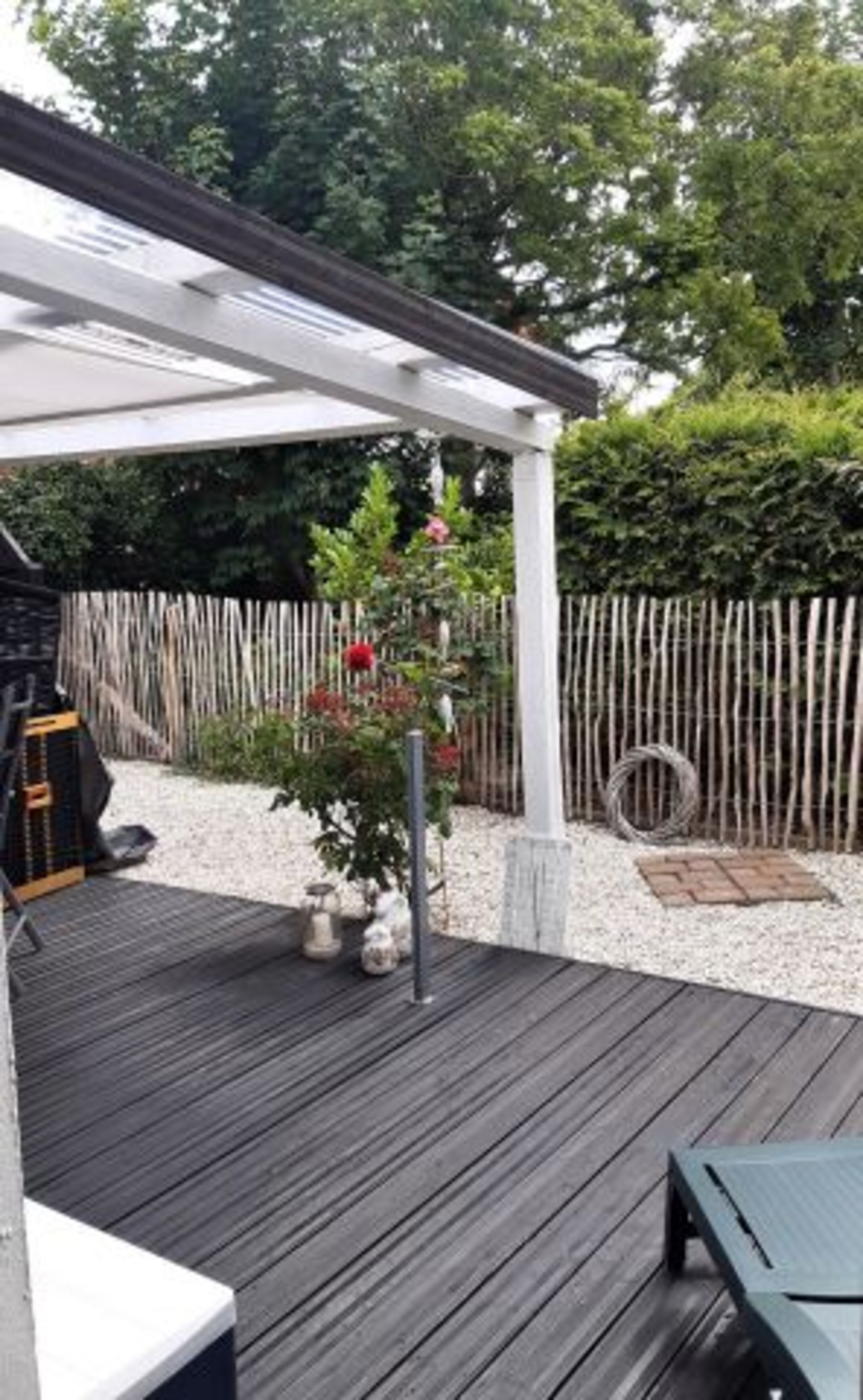 Ausgang vom Schlafzimmer zur Terrasse