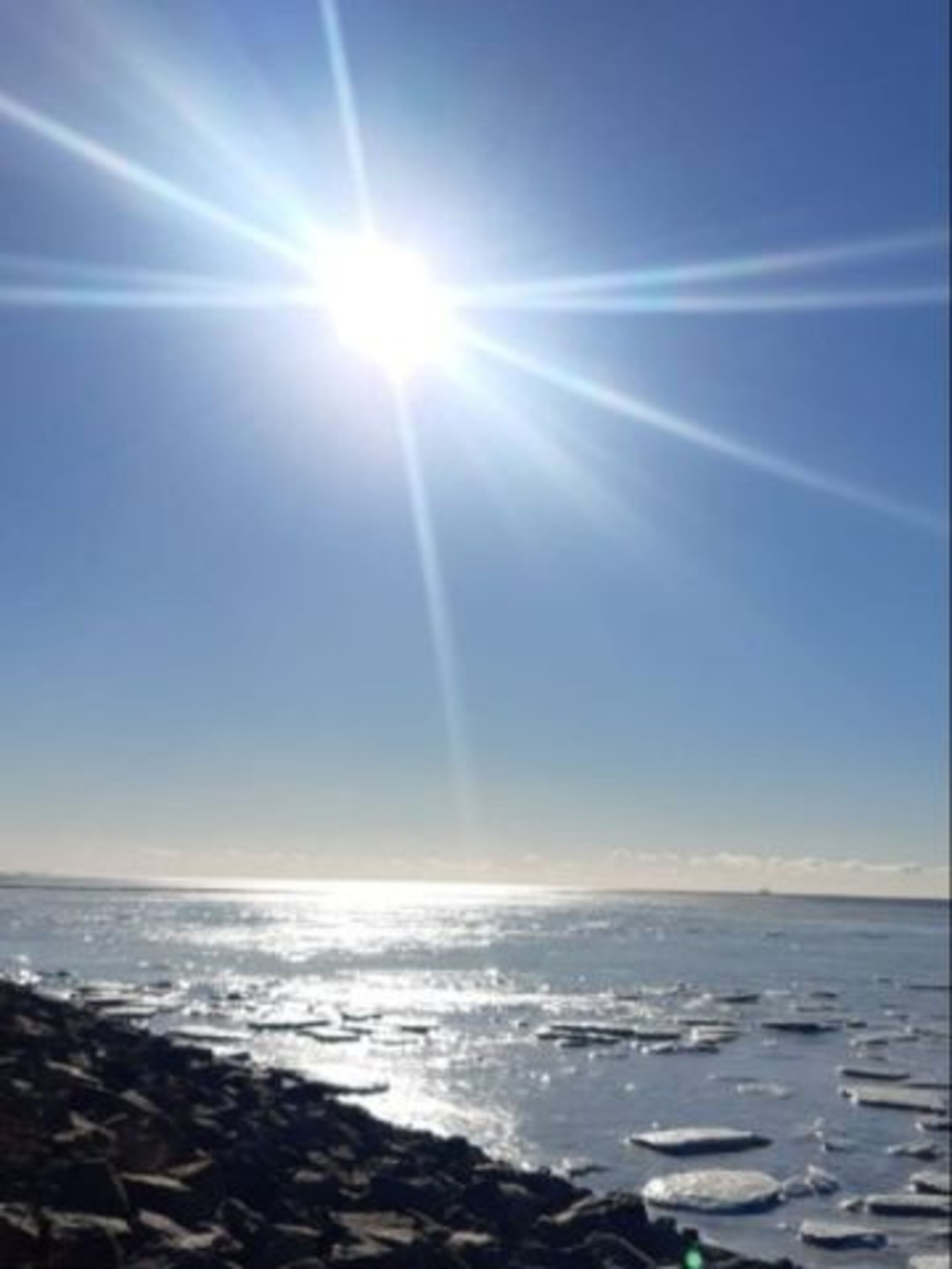 Winter am Strand von Stinteck