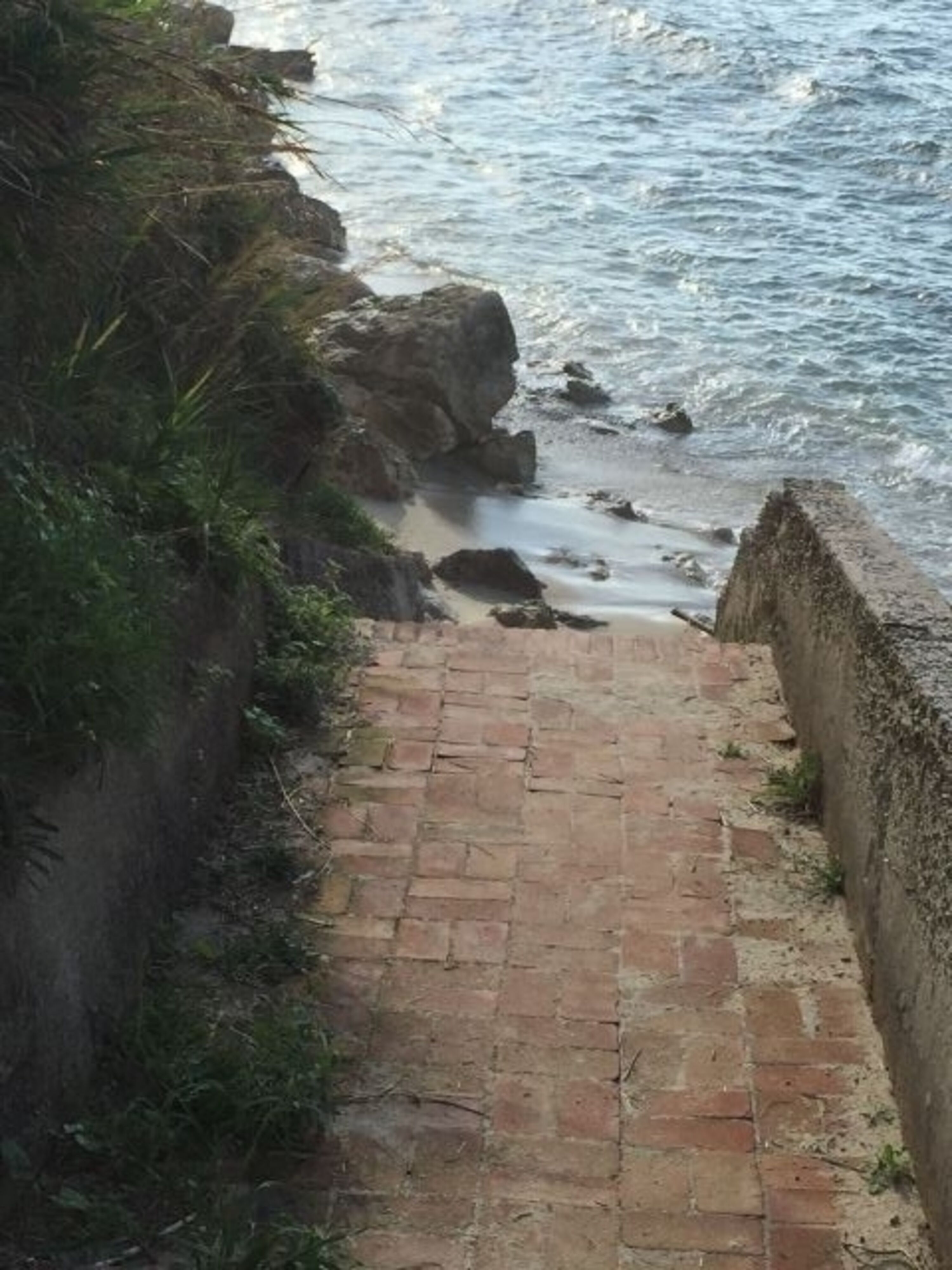 Treppe runter zum Strand