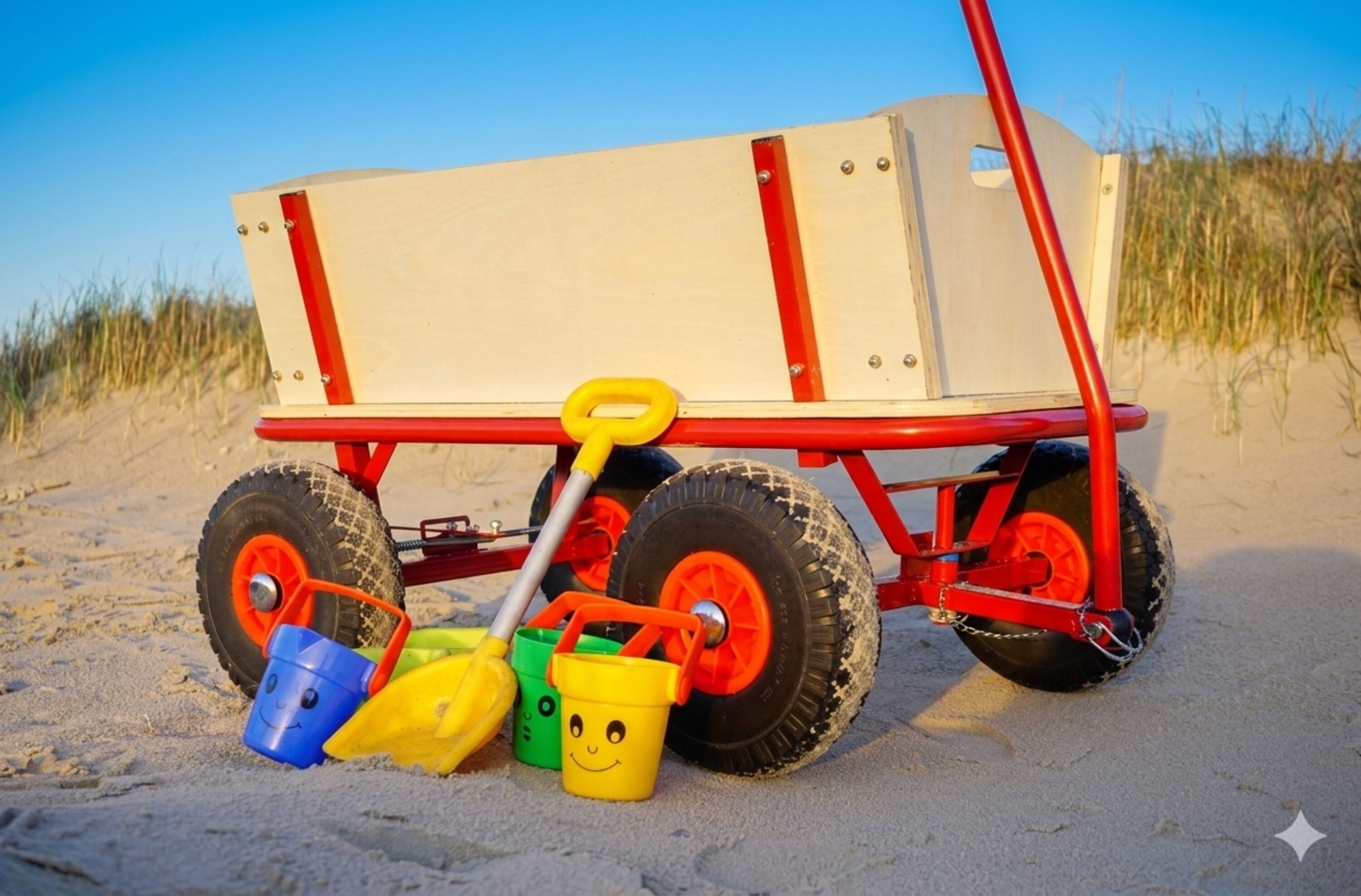 Bollerwagen gegen Kaution (30,00 Euro)