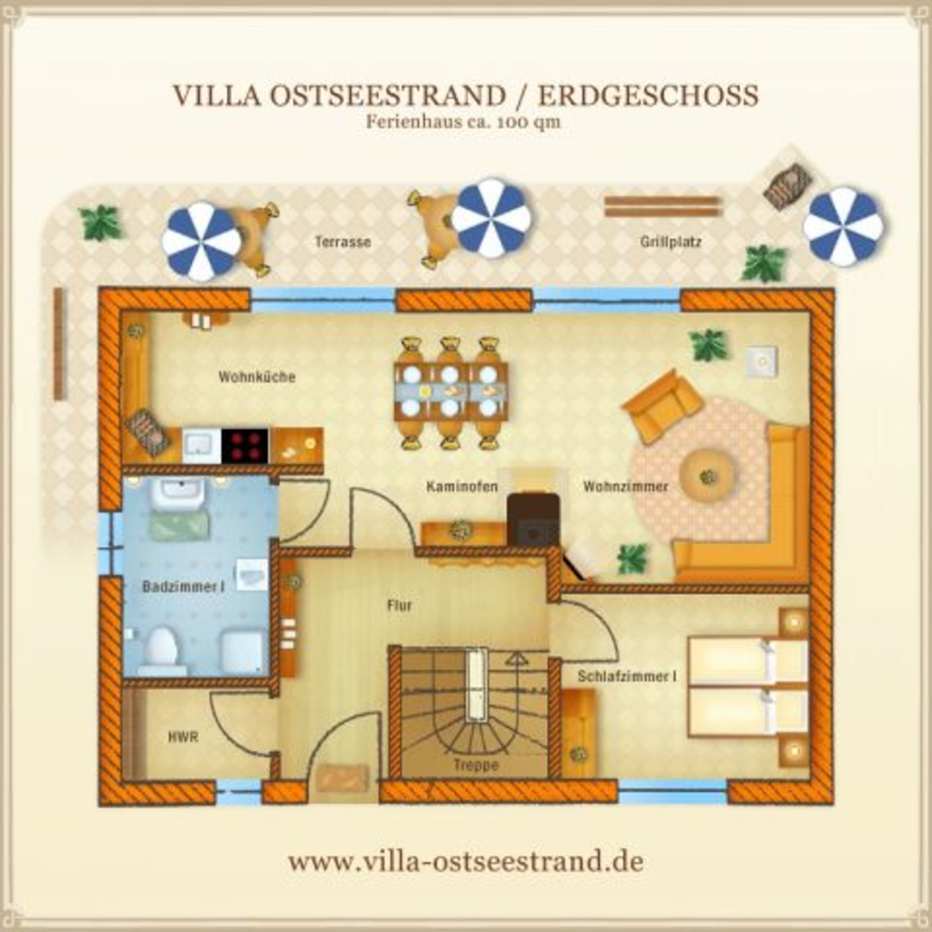 Grundriss Erdgeschoss